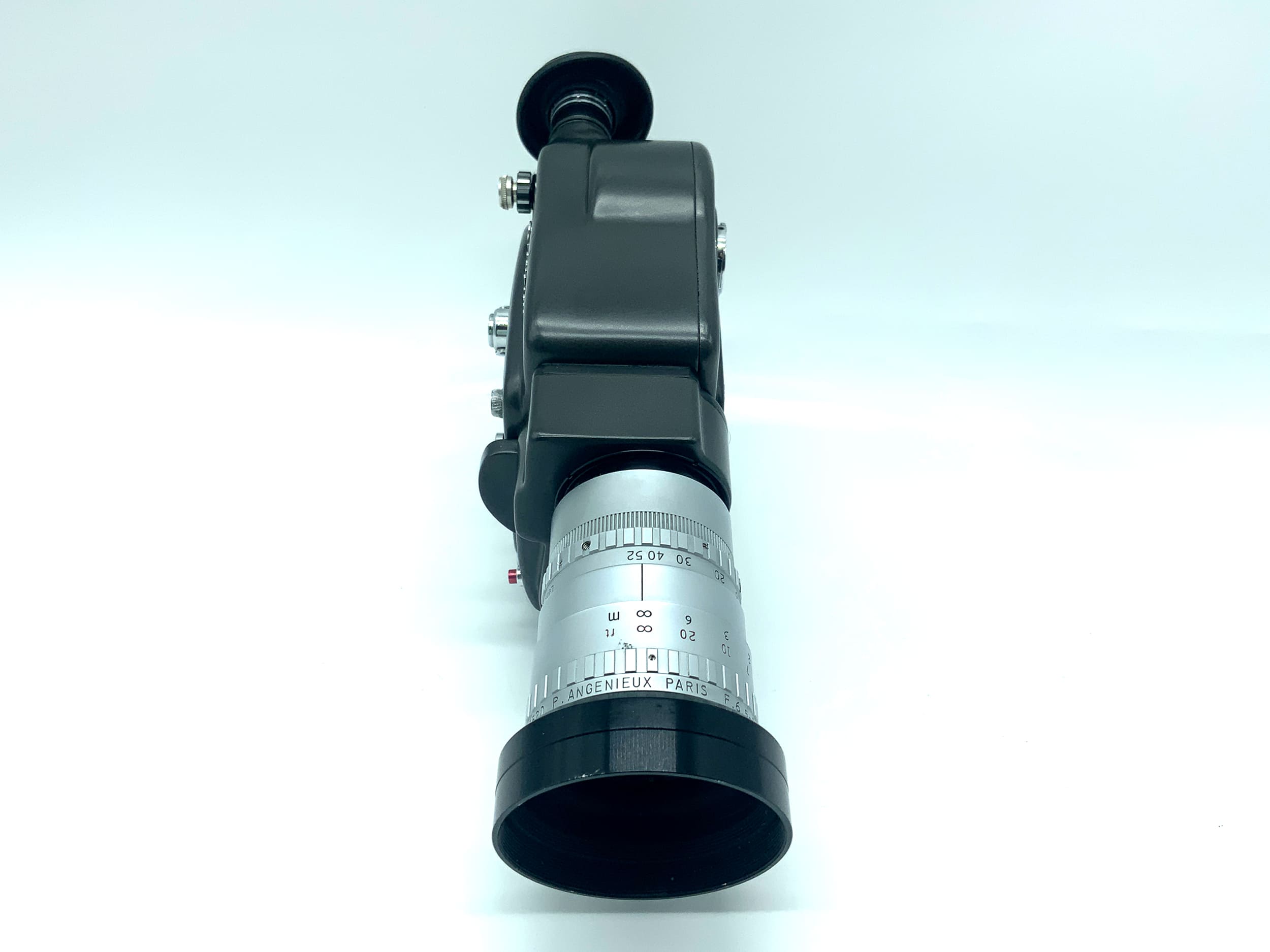 Beaulieu Automatic Filmkamera mit Angenieux Paris 6,5-52mm 1:1.8