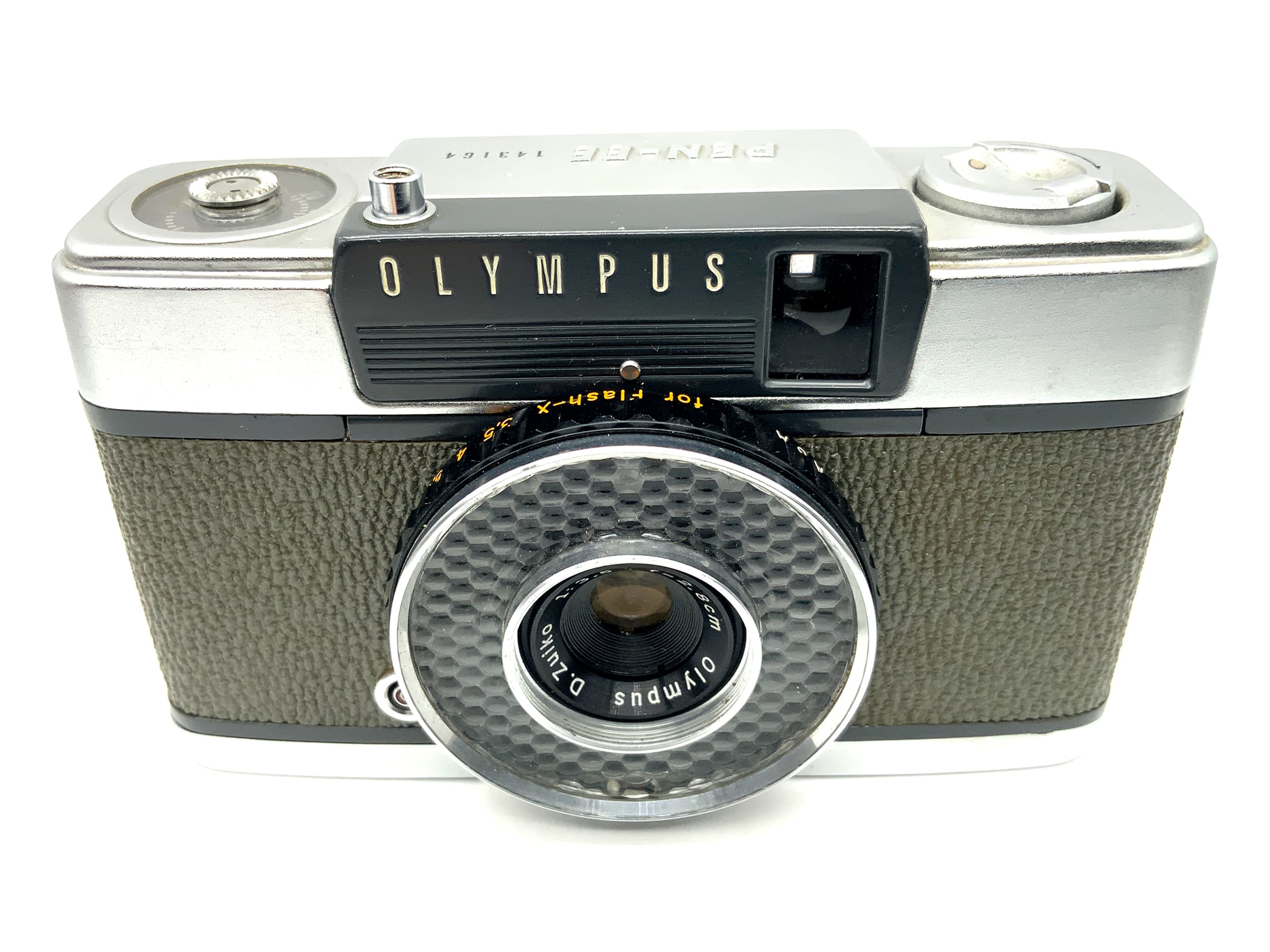 Olympus PEN EE Sucherkamera mit D.Zuiko 1:3,5 f=2,8cm Analogkamera