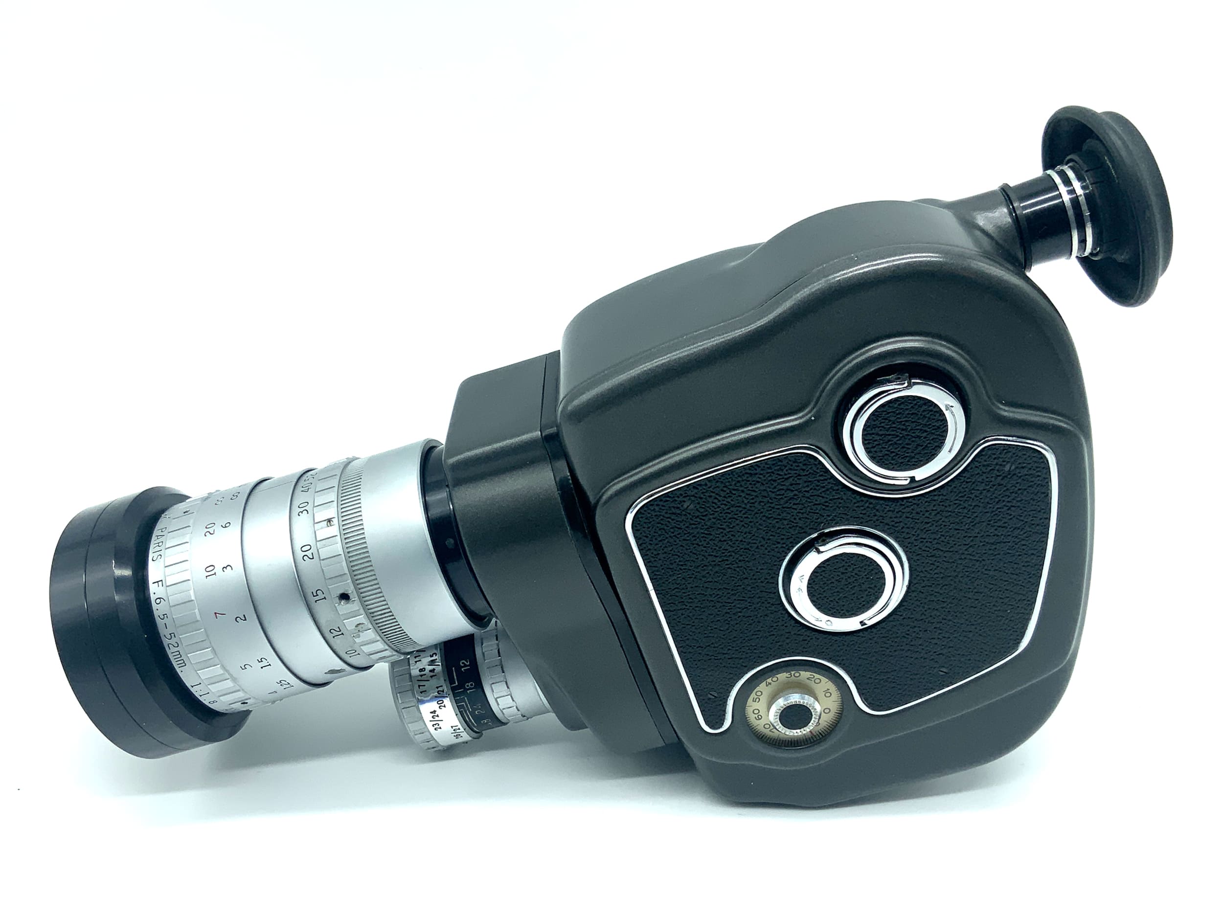 Beaulieu Automatic Filmkamera mit Angenieux Paris 6,5-52mm 1:1.8