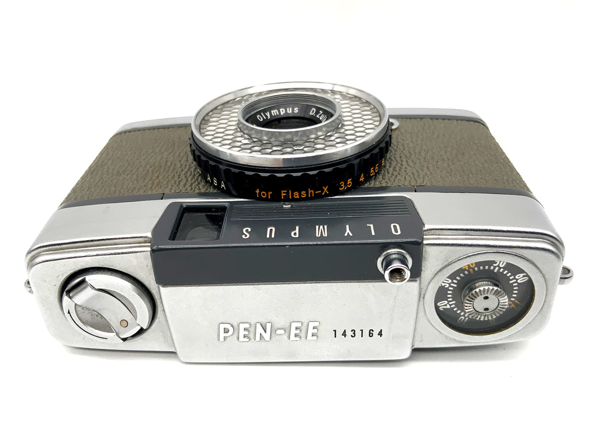Olympus PEN EE Sucherkamera mit D.Zuiko 1:3,5 f=2,8cm Analogkamera