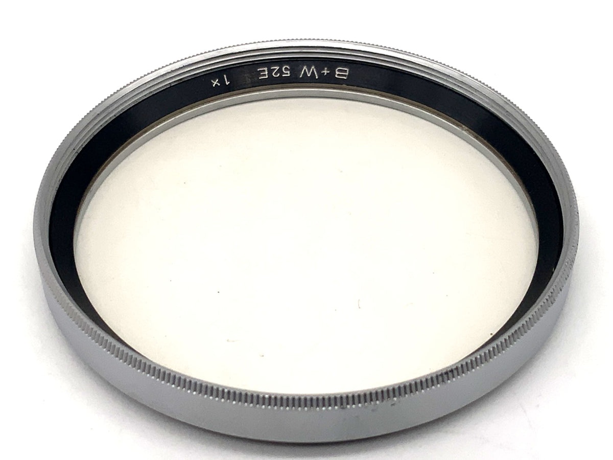 B+W Korrekturfilter 52E 1x in silber Filter 52mm Kreisförmig Filtergewinde