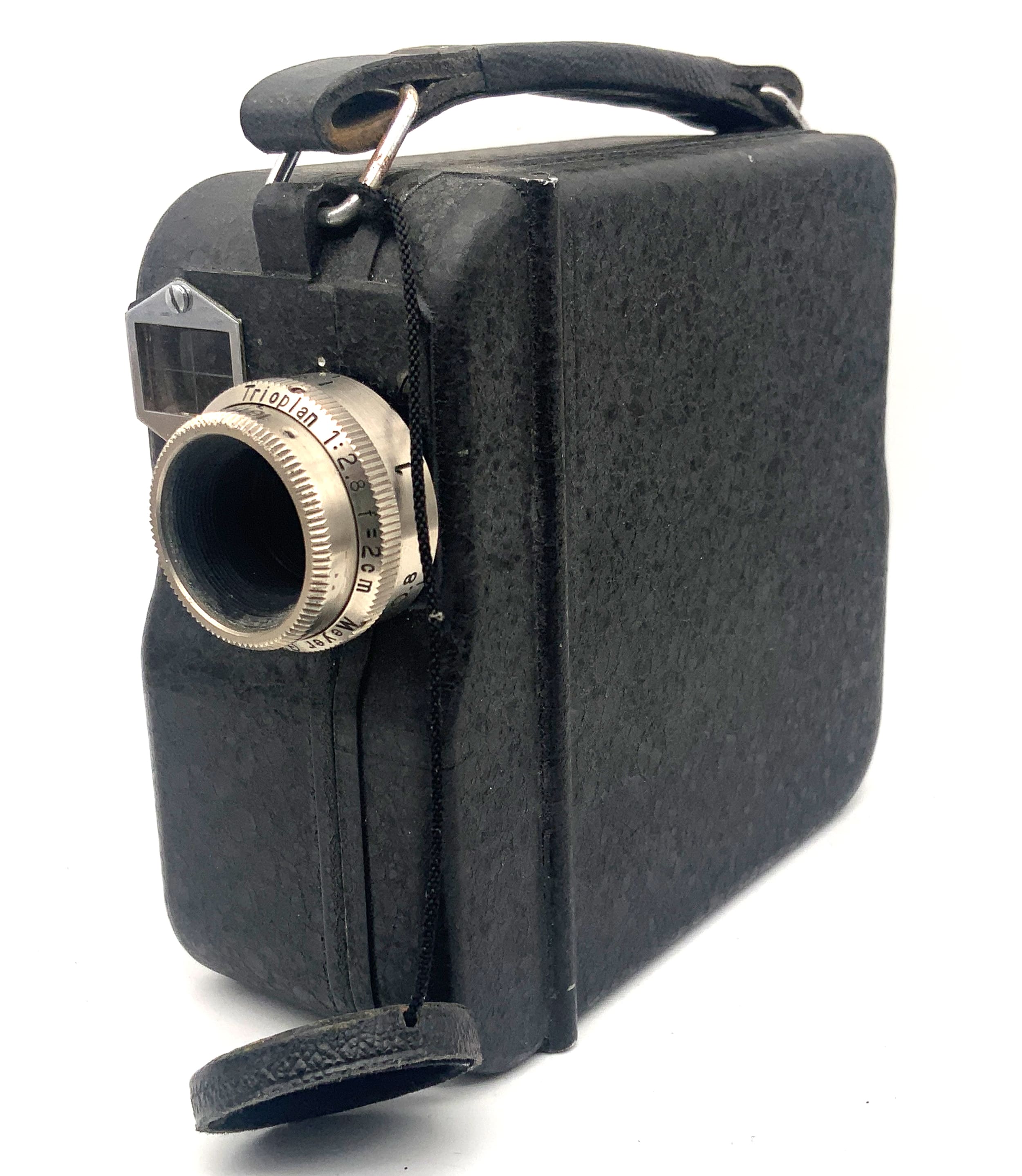 Pathex Düsseldorf Filmkamera mit Meyer Optik Görlitz Trioplan