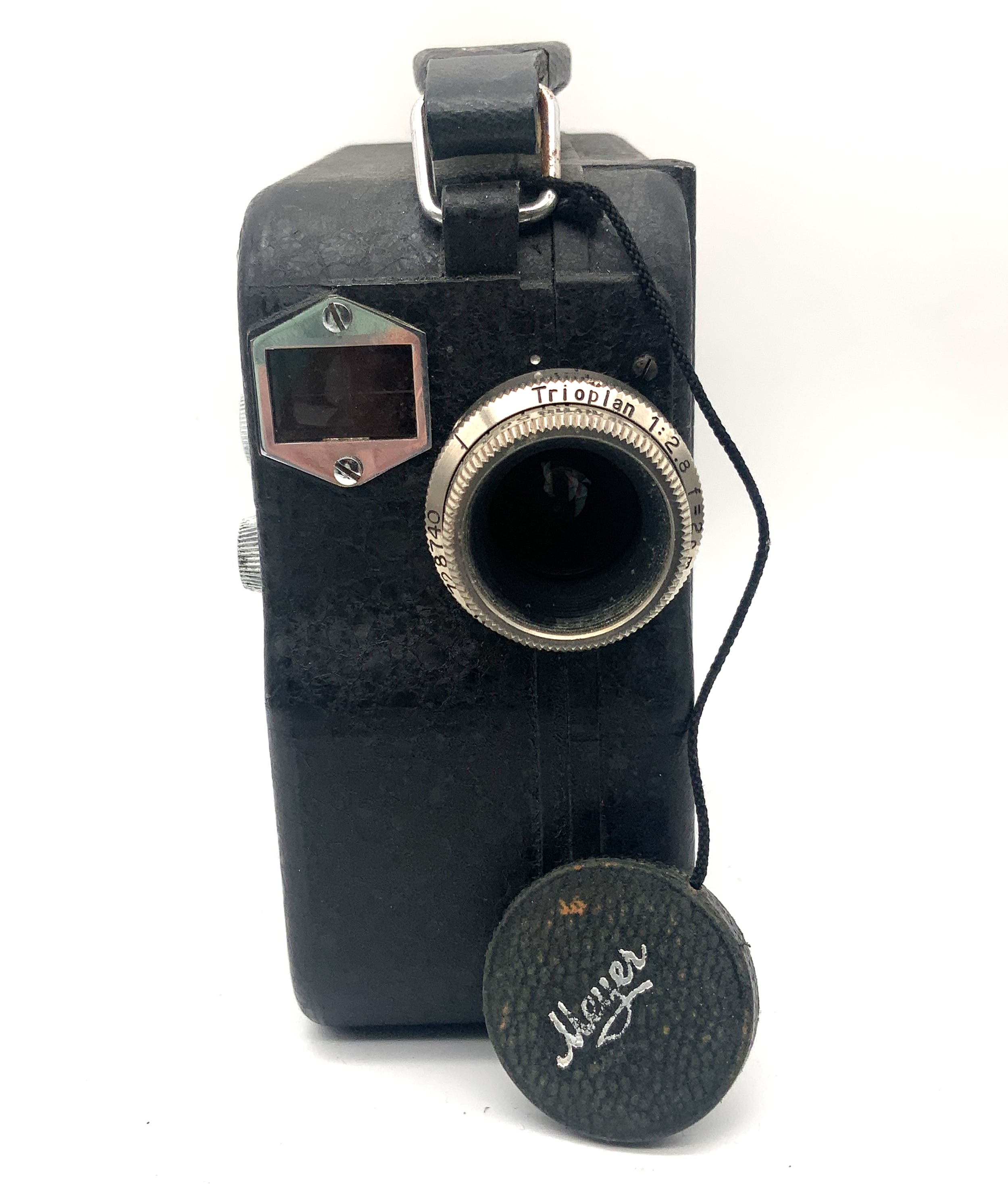 Pathex Düsseldorf Filmkamera mit Meyer Optik Görlitz Trioplan