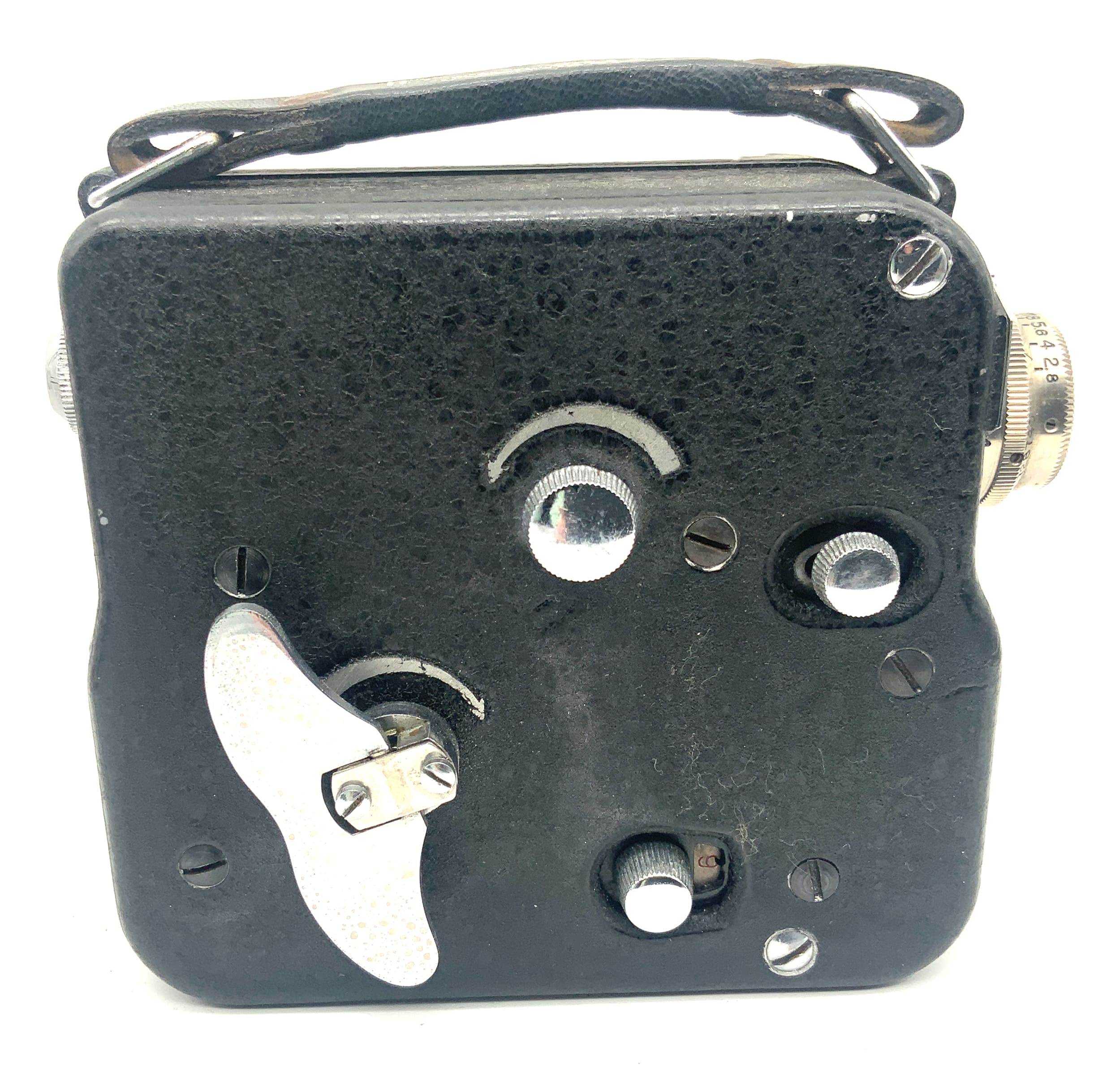 Pathex Düsseldorf Filmkamera mit Meyer Optik Görlitz Trioplan