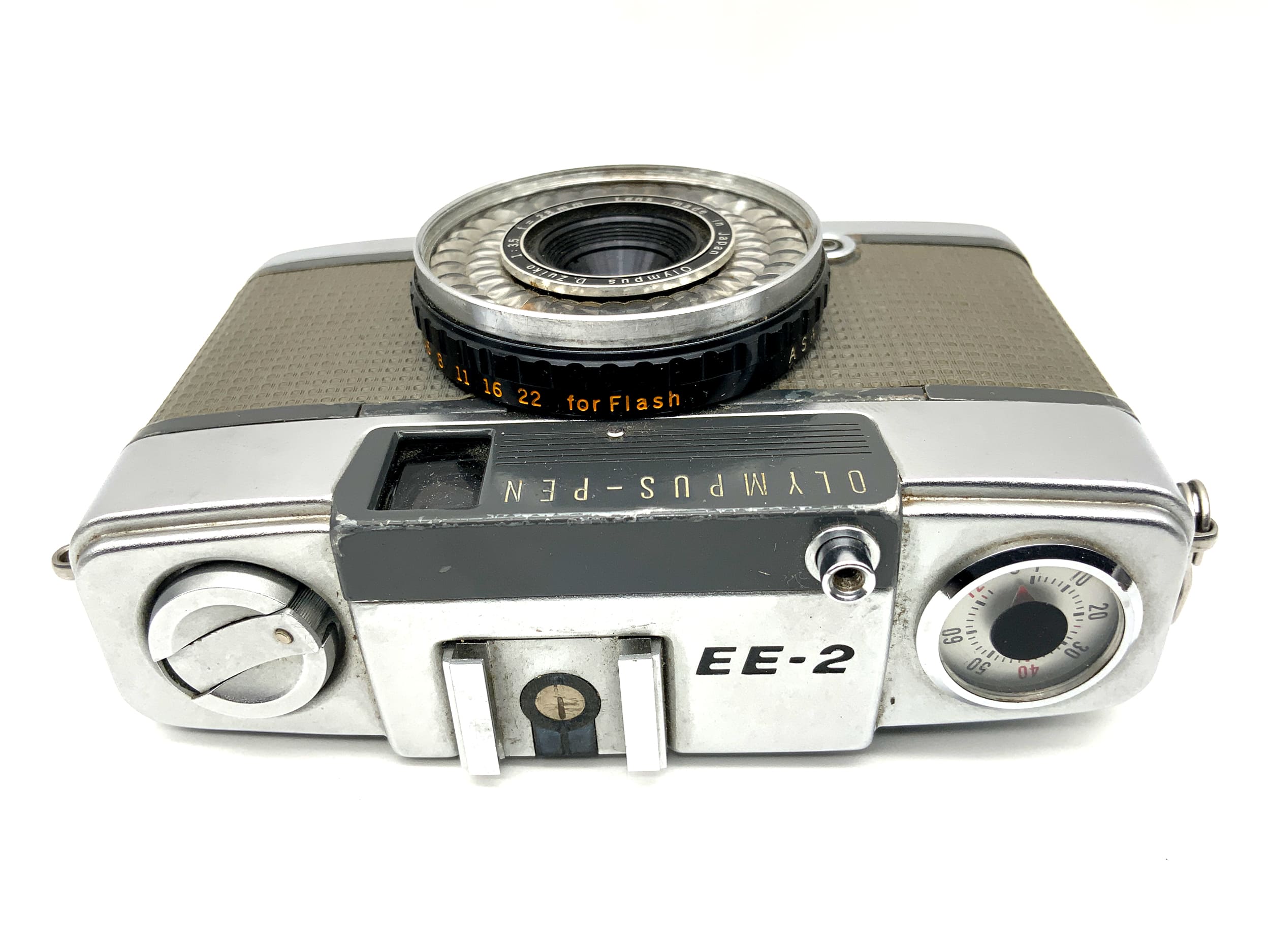 Olympus PEN EE-2 viewfinder camera with D.Zuiko 28mm 1:3.5 compact camera analog camera