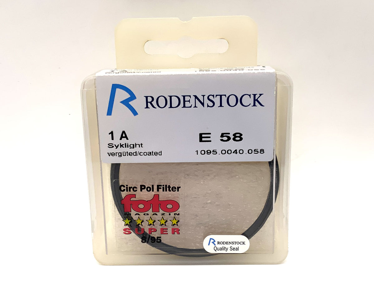 Rodenstock Skylight E 58 Nr.1A/1x vergüted/coated im Etui Filter 58mm