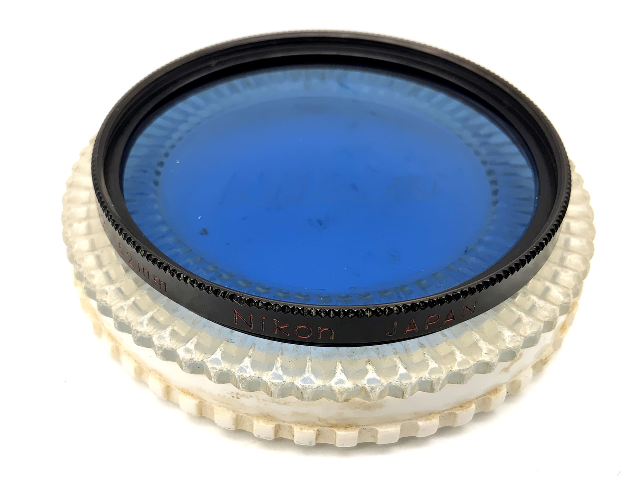 Nikon Farbfilter blau/blue B12 Filter 52mm Kreisförmig Filtergewinde