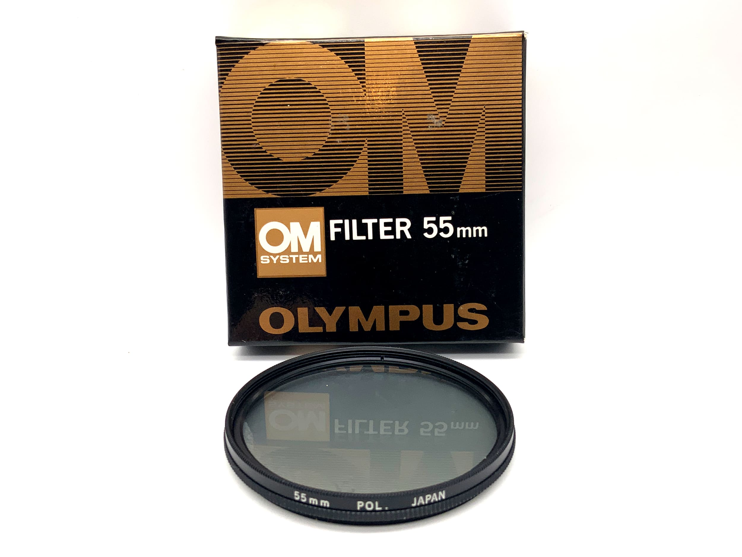 Olympus Polfilter in OVP Filter 55mm Kreisförmig Filtergewinde