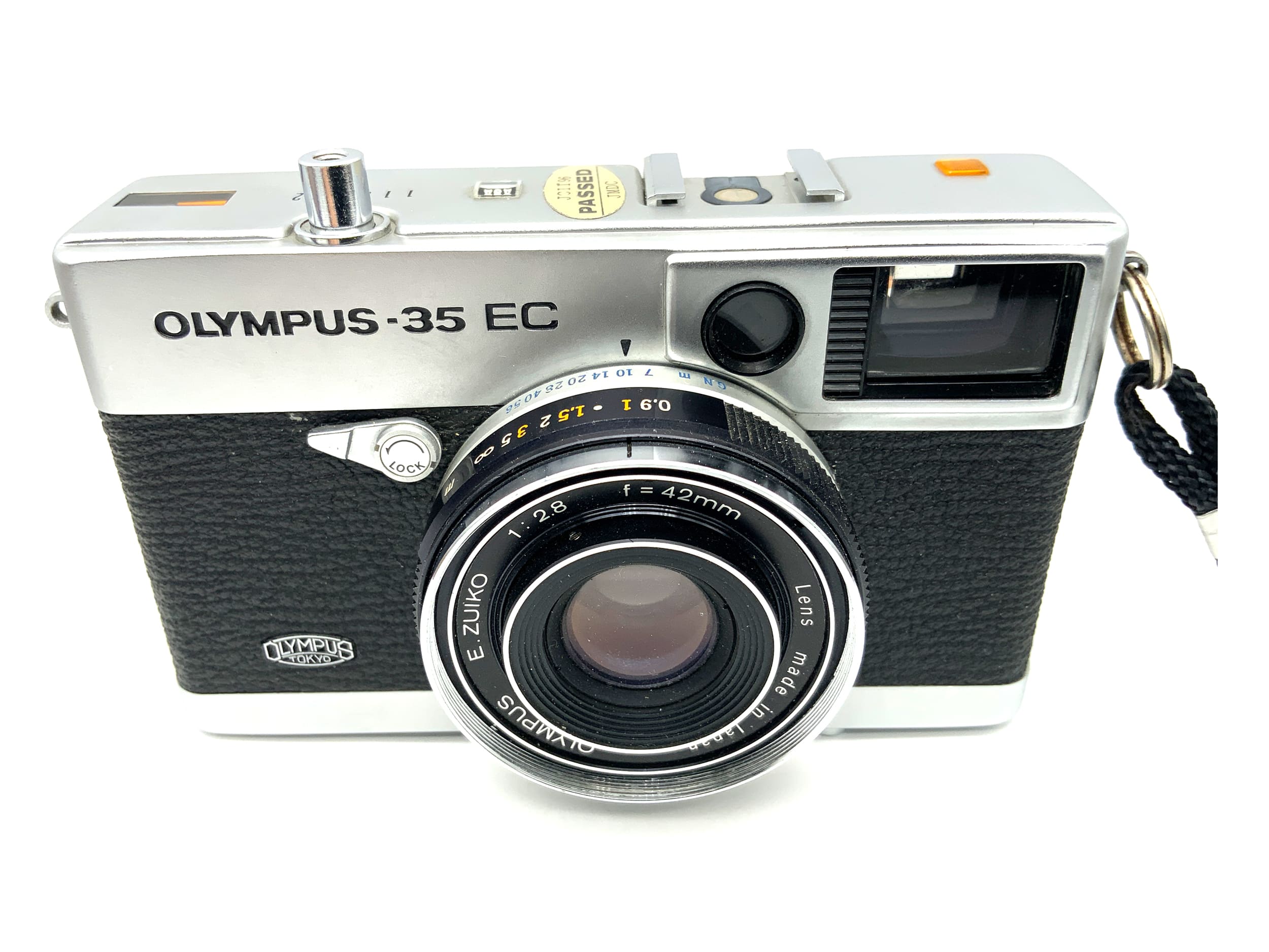 Olympus 35 EC Sucherkamera mit E.Zuiko 42mm 1:2.8 Kompaktkamera Analogkamera