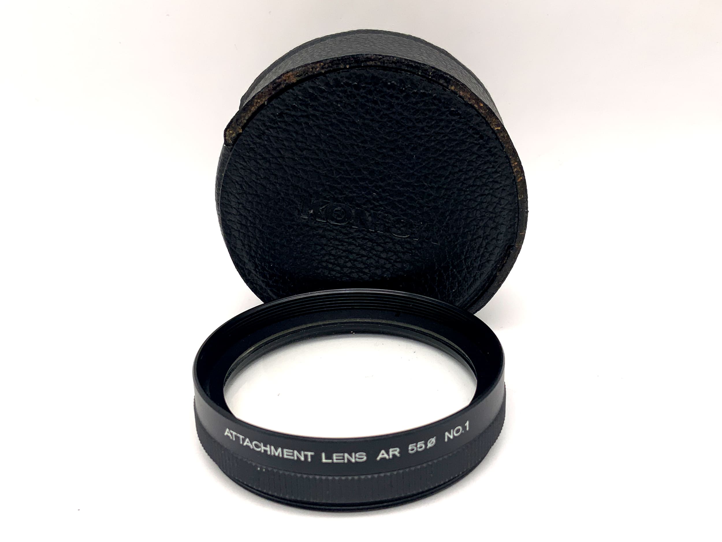 Konica Macrolinse Attachment Lens AR 55 No.1 Filter 55mm Filtergewinde