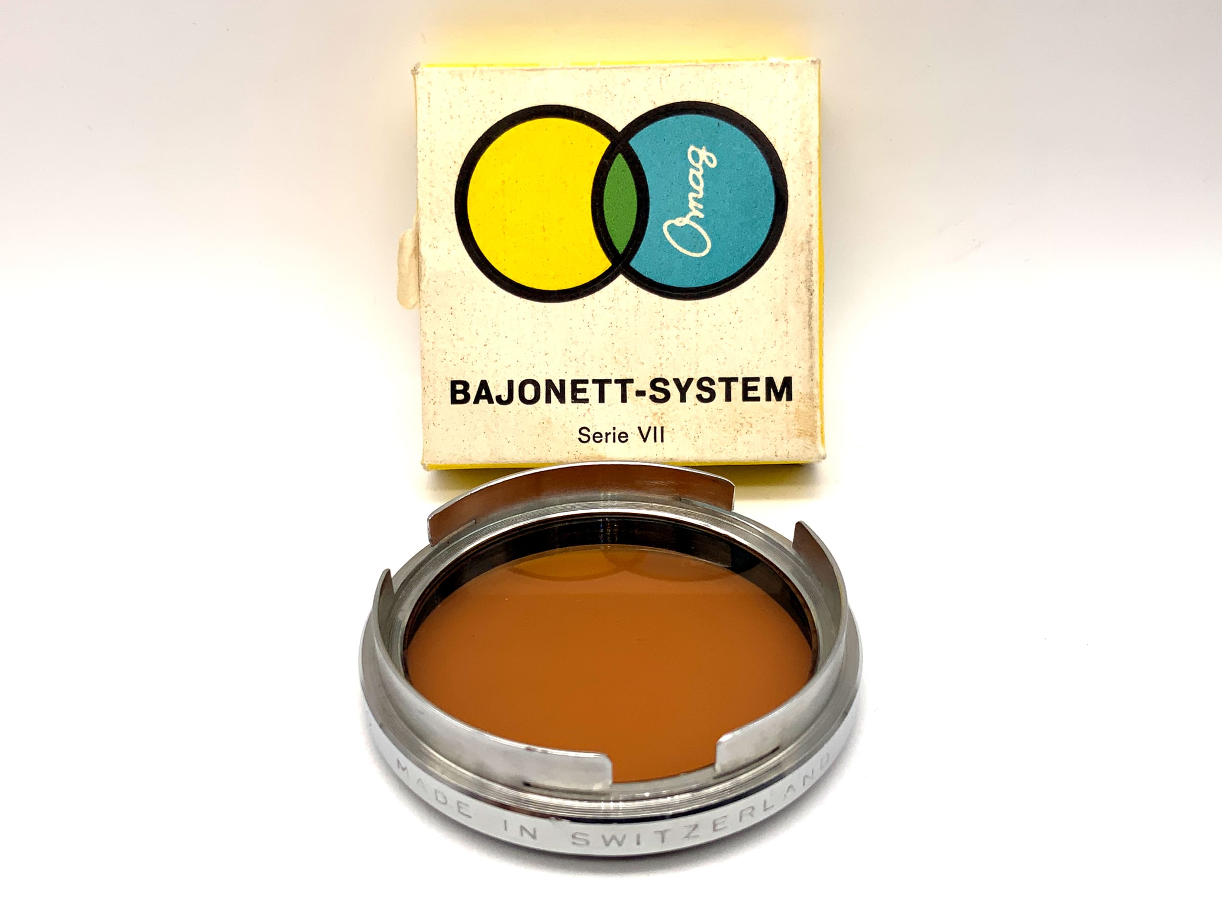 Omag Korrekturfilter EA 50 Bajonett-System Serie VII Slip-On Filter 50mm