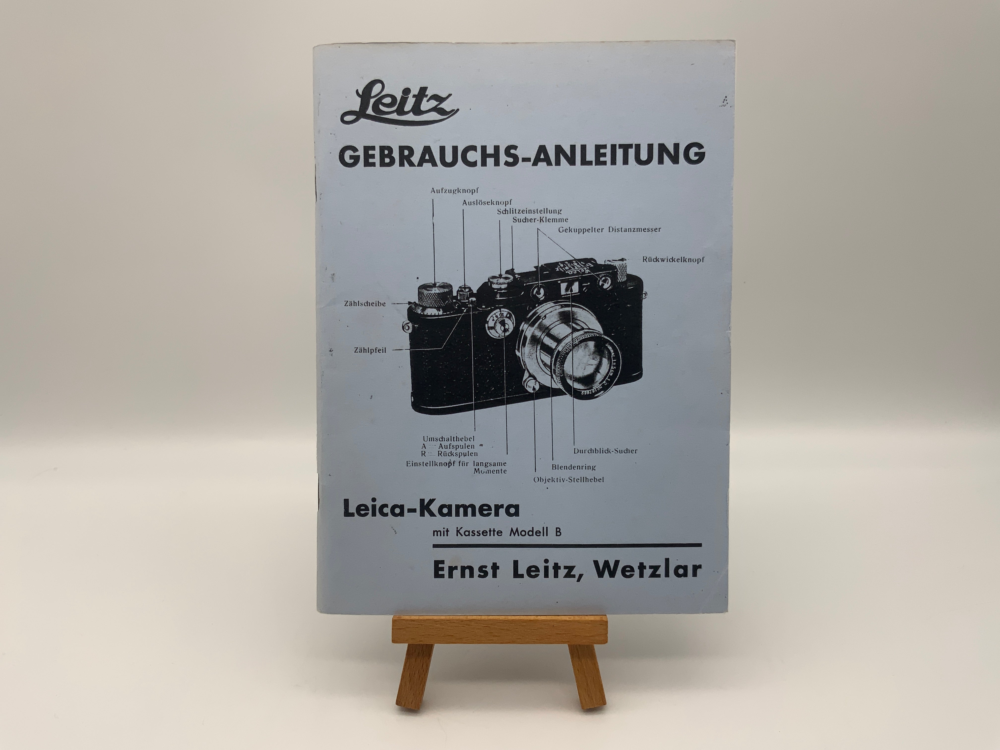 Leica Model B Bedienungsanleitung Deutsch