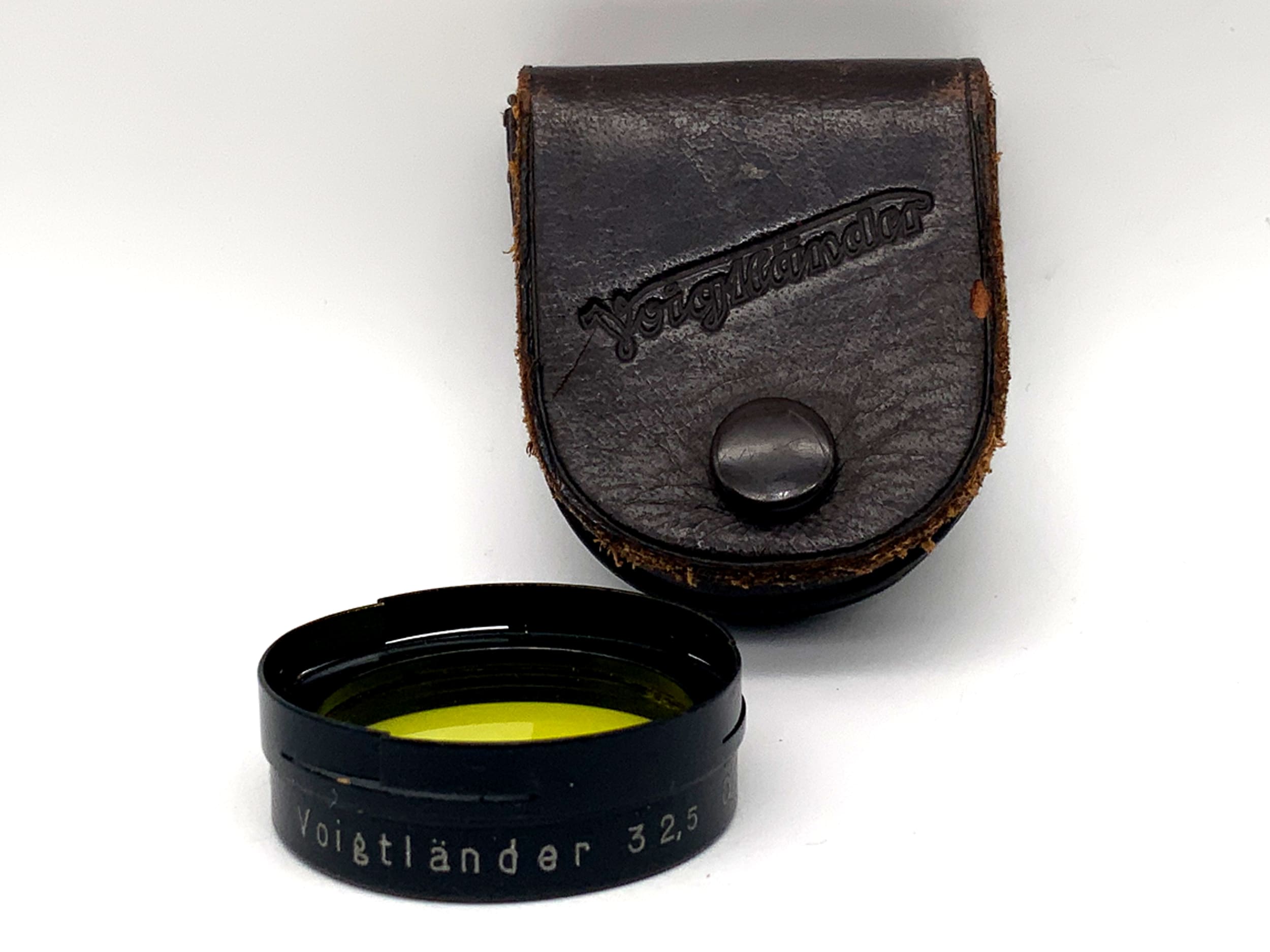 Voigtländer Farbfilter gelb yellow 32,5 a Steckfilter Slip On Filter 32mm