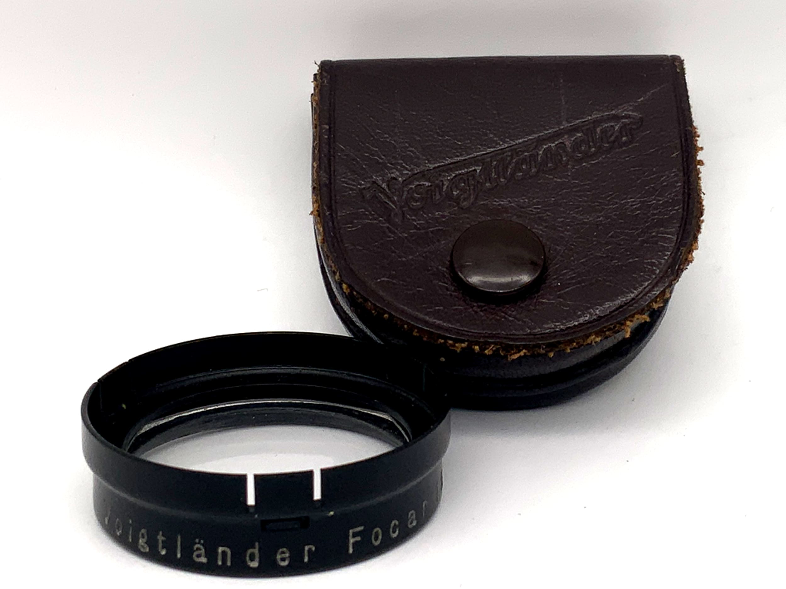 Voigtländer Nahlinse Focar 15 Slip On Steckfilter Filter 32mm Filtergewinde