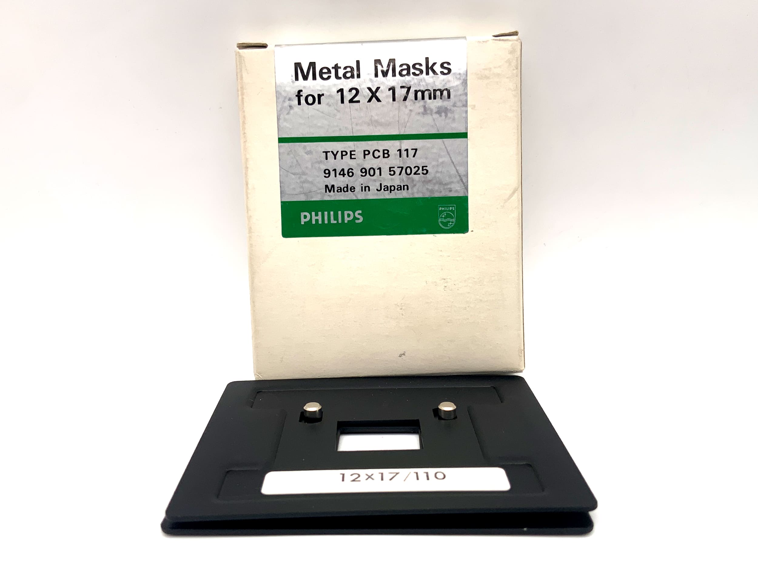 Philips Metal Masks Type PCB 117 9146 901 57025 in OVP 12x17mm