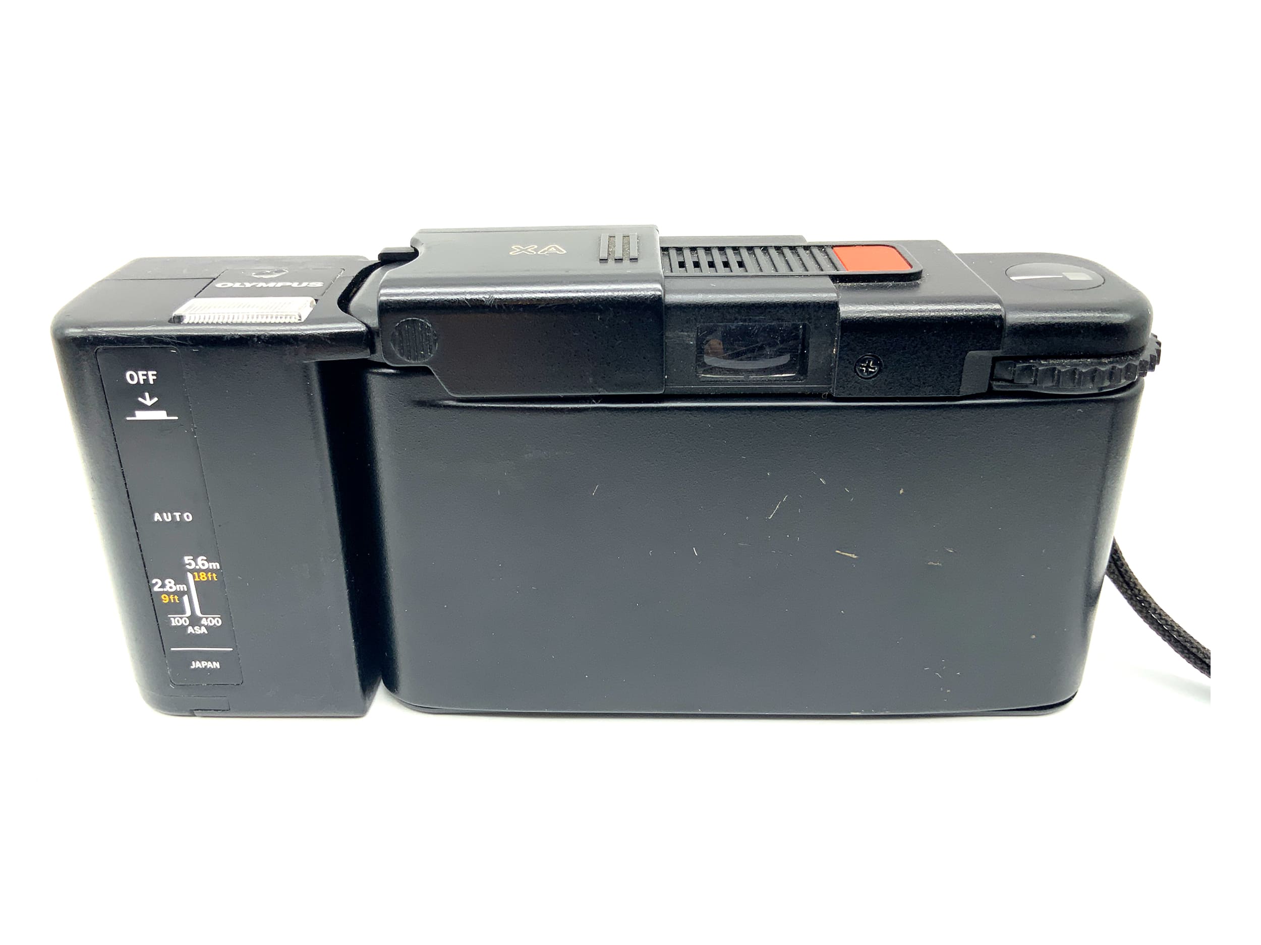 Olympus XA mit Blitz A11 Point&Shoot mit F.Zuiko 35mm 1:2.8 in OVP Analogkamera