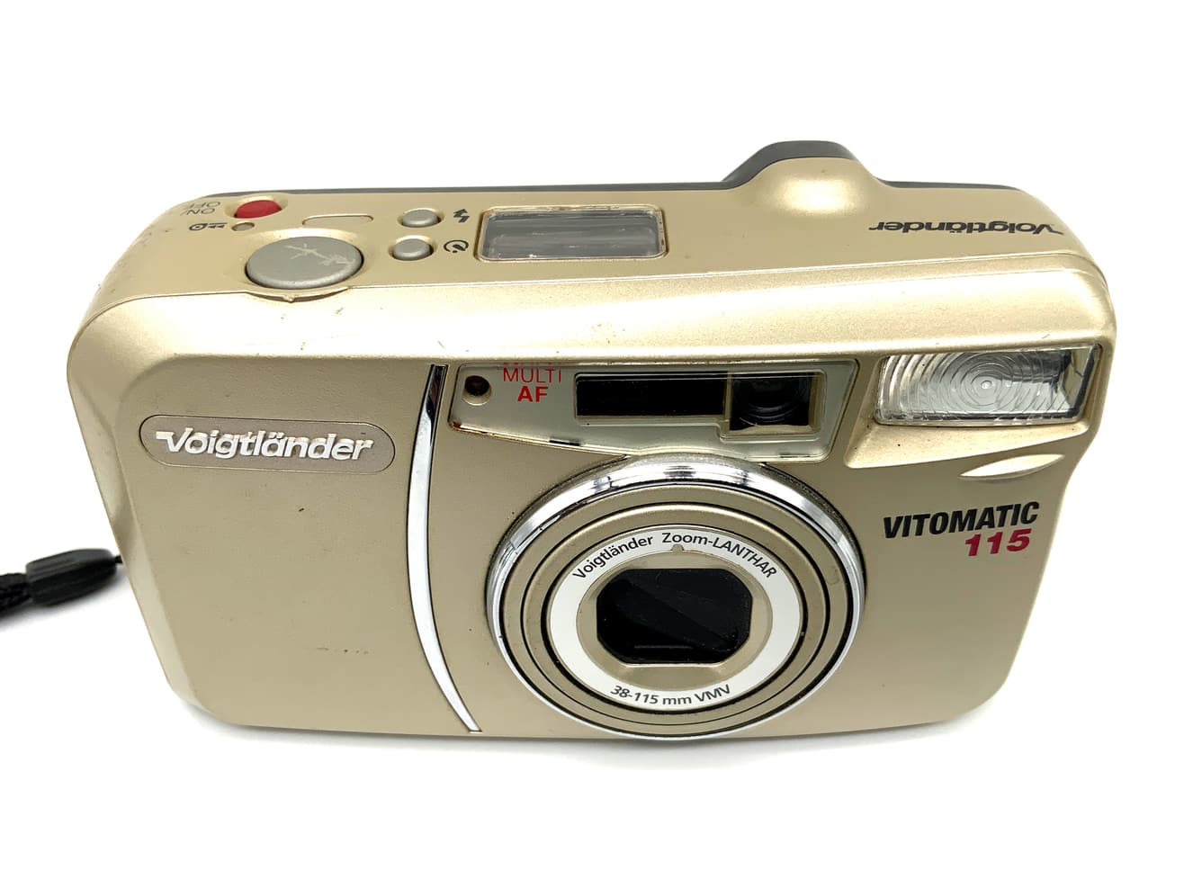 Voigtländer Vitomatic 115 Point&Shoot mit Zoom-Lanthar 38-115mm VMV Analogkamera