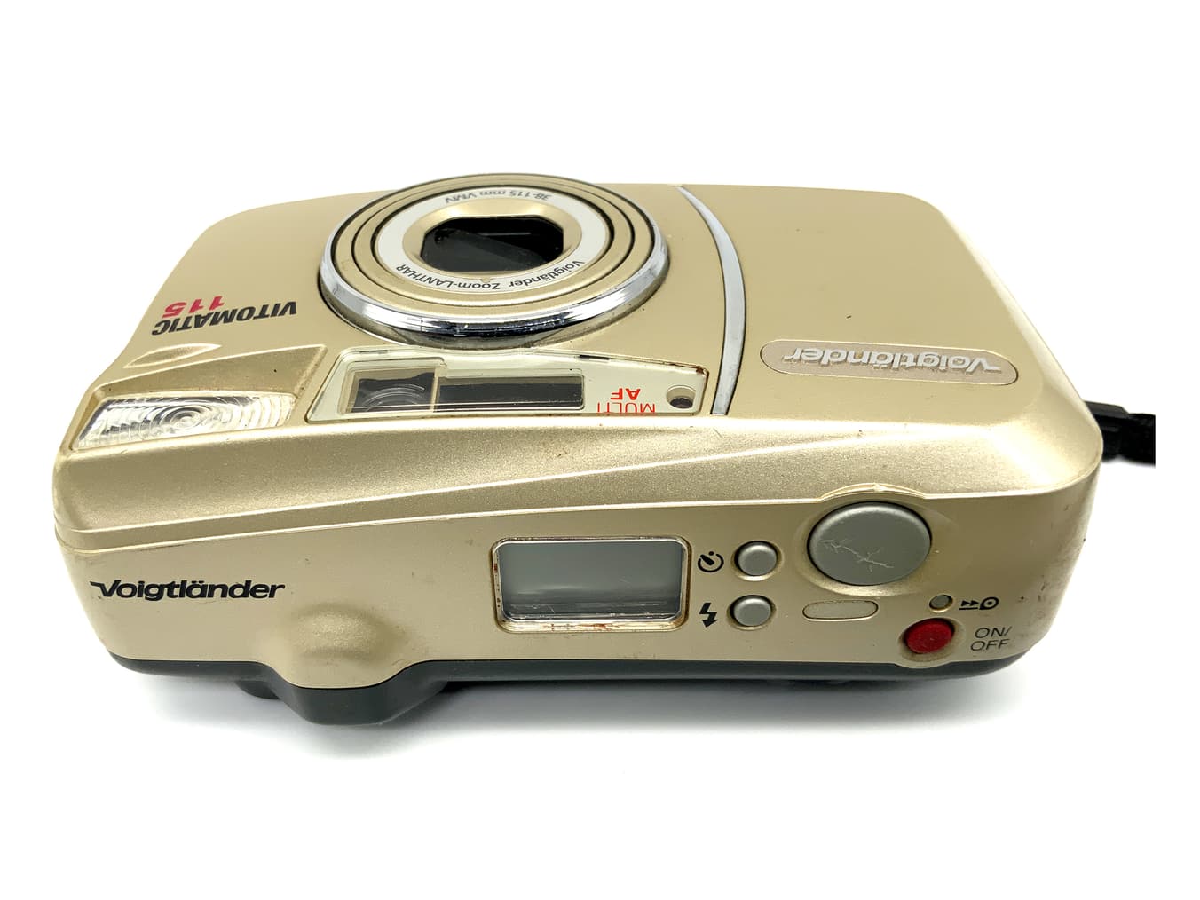 Voigtländer Vitomatic 115 Point&Shoot mit Zoom-Lanthar 38-115mm VMV Analogkamera