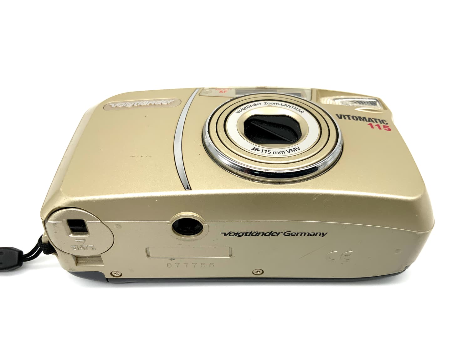 Voigtländer Vitomatic 115 Point&Shoot mit Zoom-Lanthar 38-115mm VMV Analogkamera