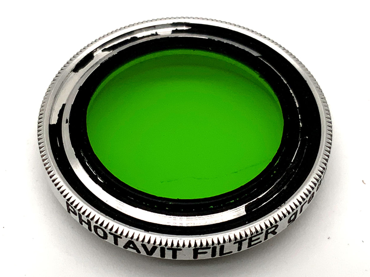 Photavit Farbfilter green 3 für (Kodak, Agfa, Voigtländer etc.) Filter 24,5mm