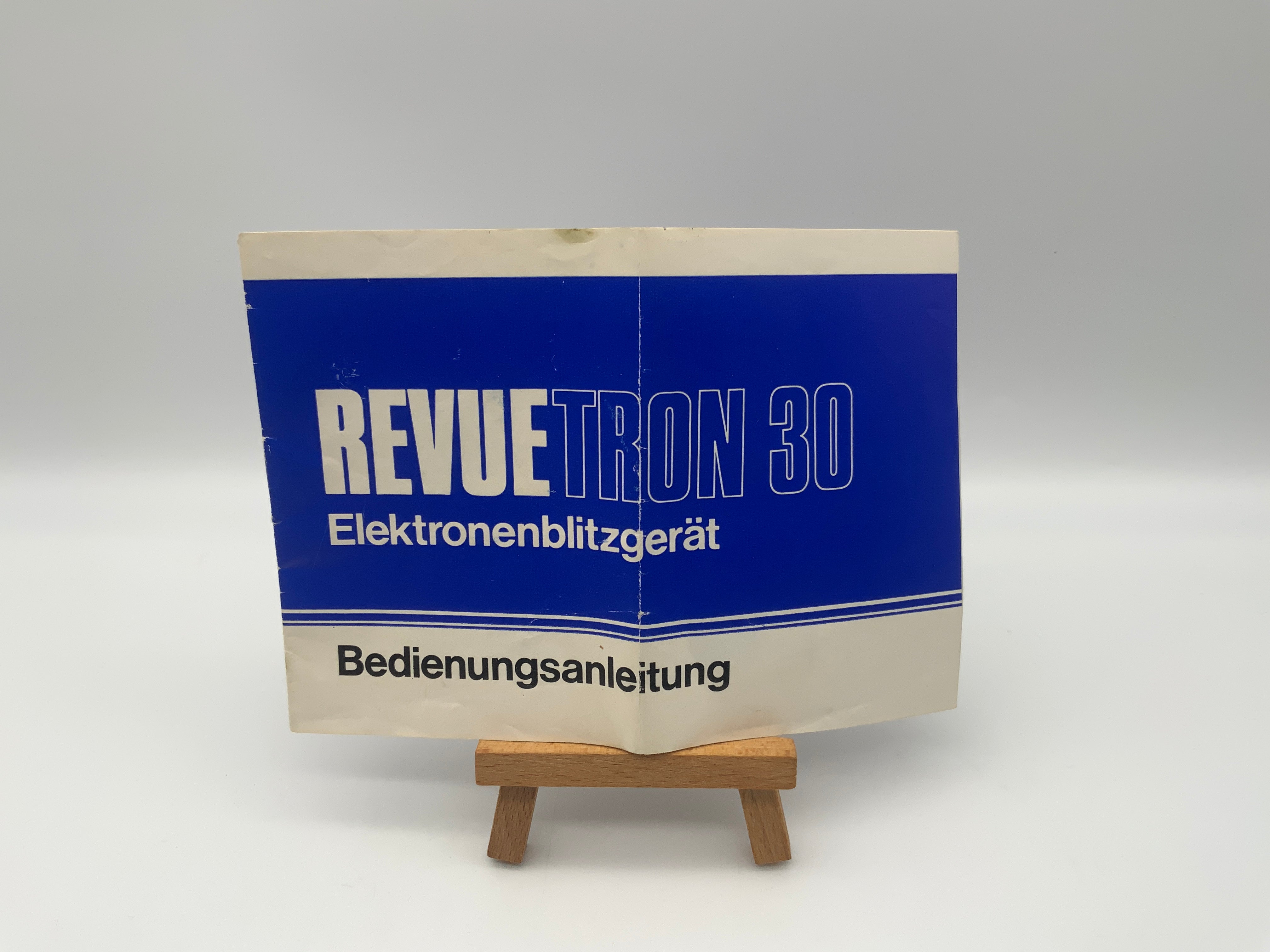 Revue Tron 30 Elektronenblitzgerät Bedienungsanleitung Deutsch