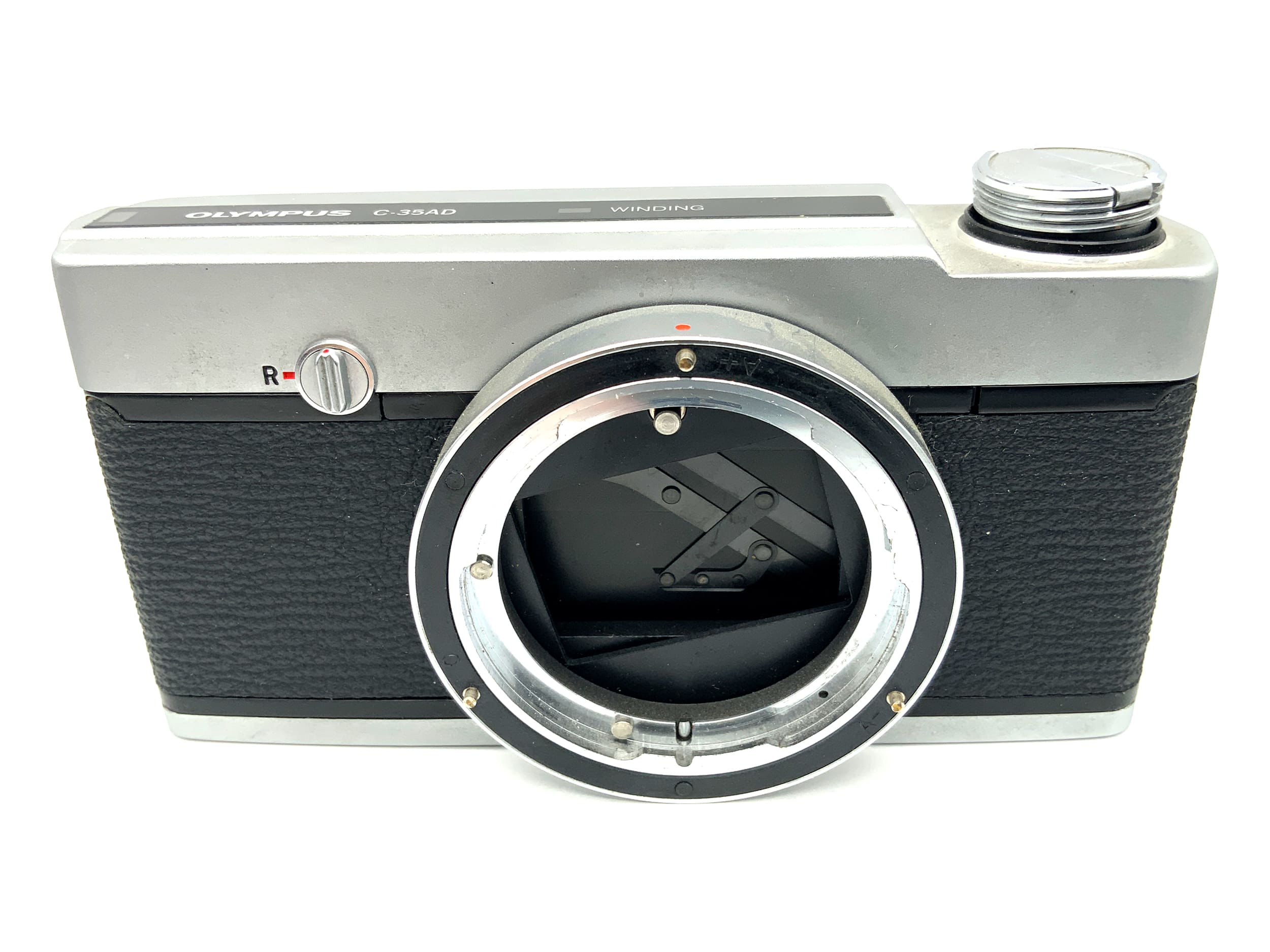 Olympus C-35AD Winding Filmkamera Mikroskopkameragehäuse Super 8