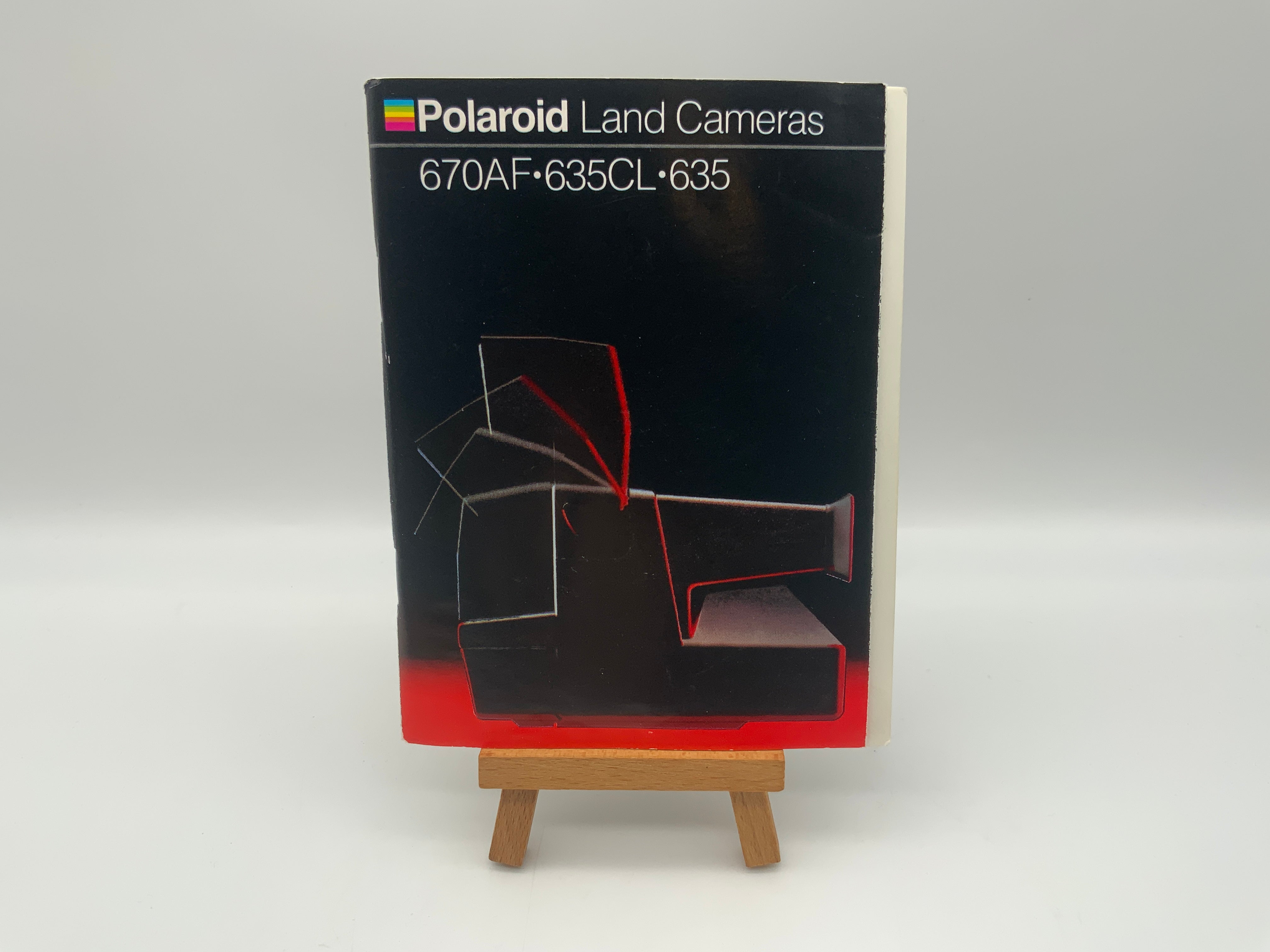Polaroid Land Camera 670AF , 635CL, 635 Bedienungsanleitung Englisch