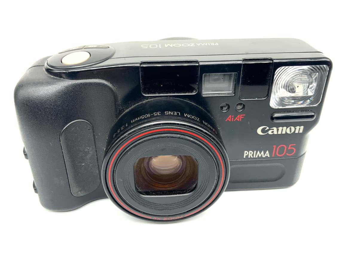 Canon Prima Zoom 105 Point&Shoot mit 35-105mm 1:3.5-8 Analogkamera
