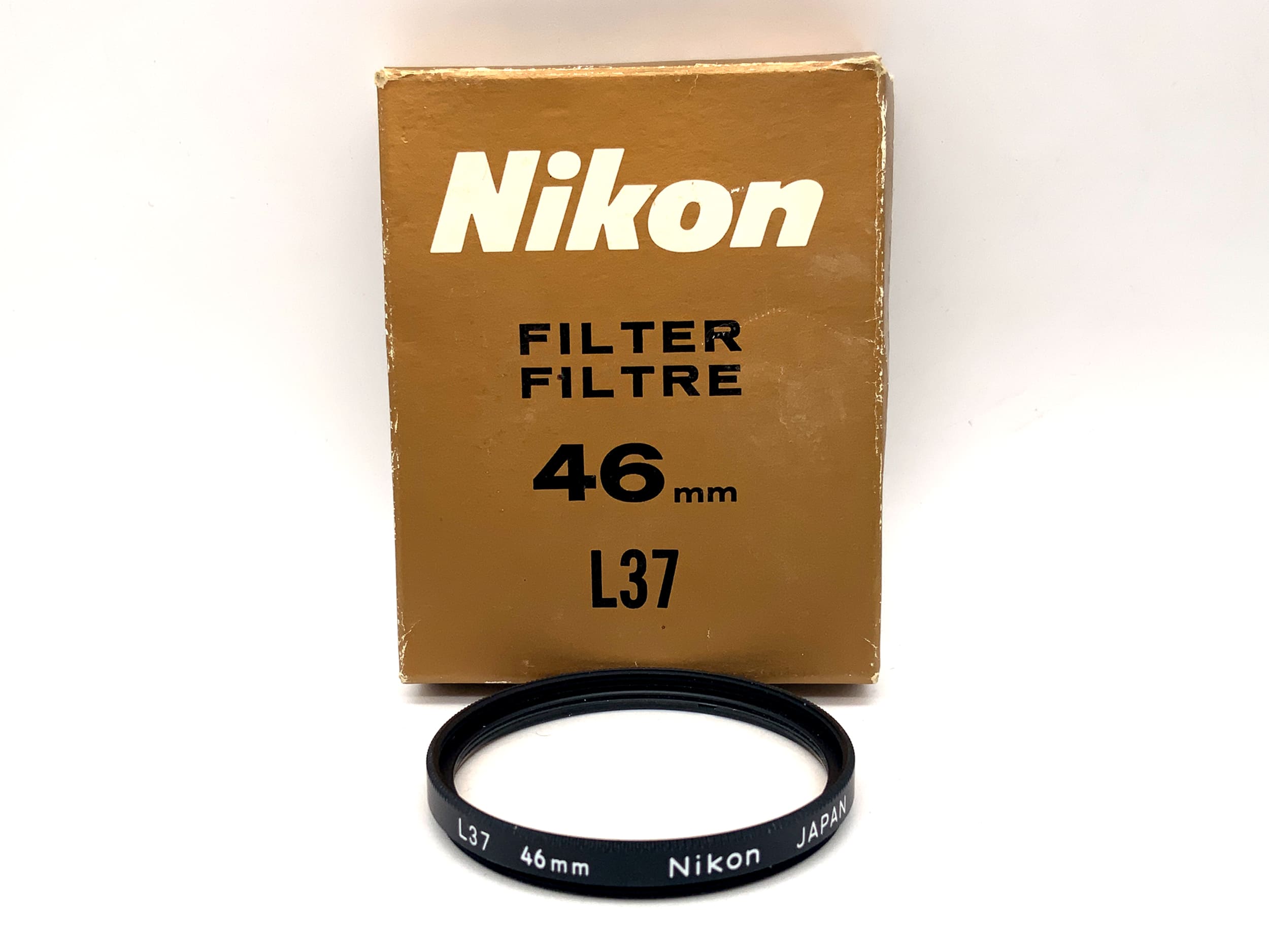 Nikon UV L37 in OVP Filter 46mm Kreisförmig Filtergewinde