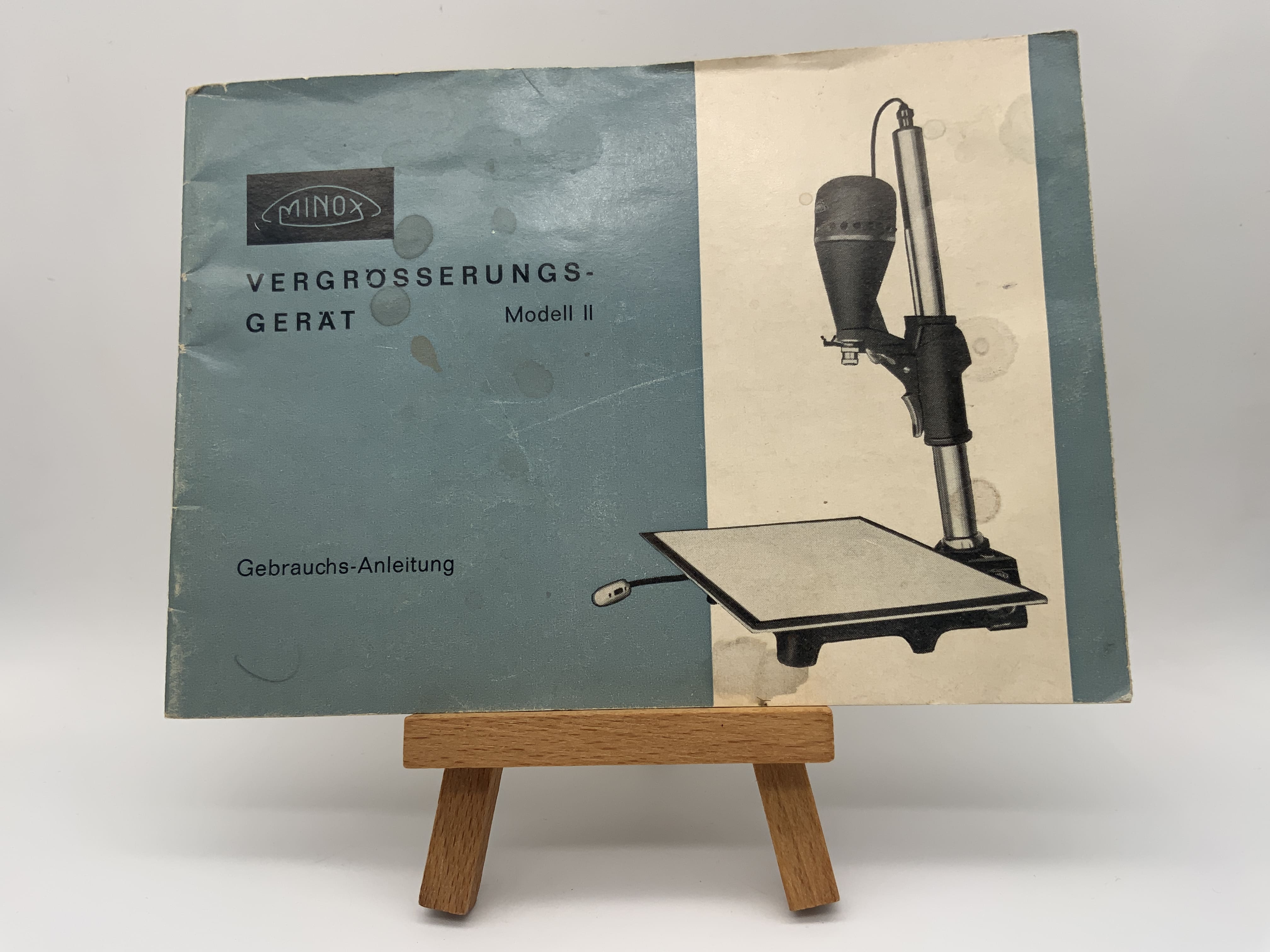Minox Vergrößerungsgerät Modell II Bedienungsanleitung Deutsch