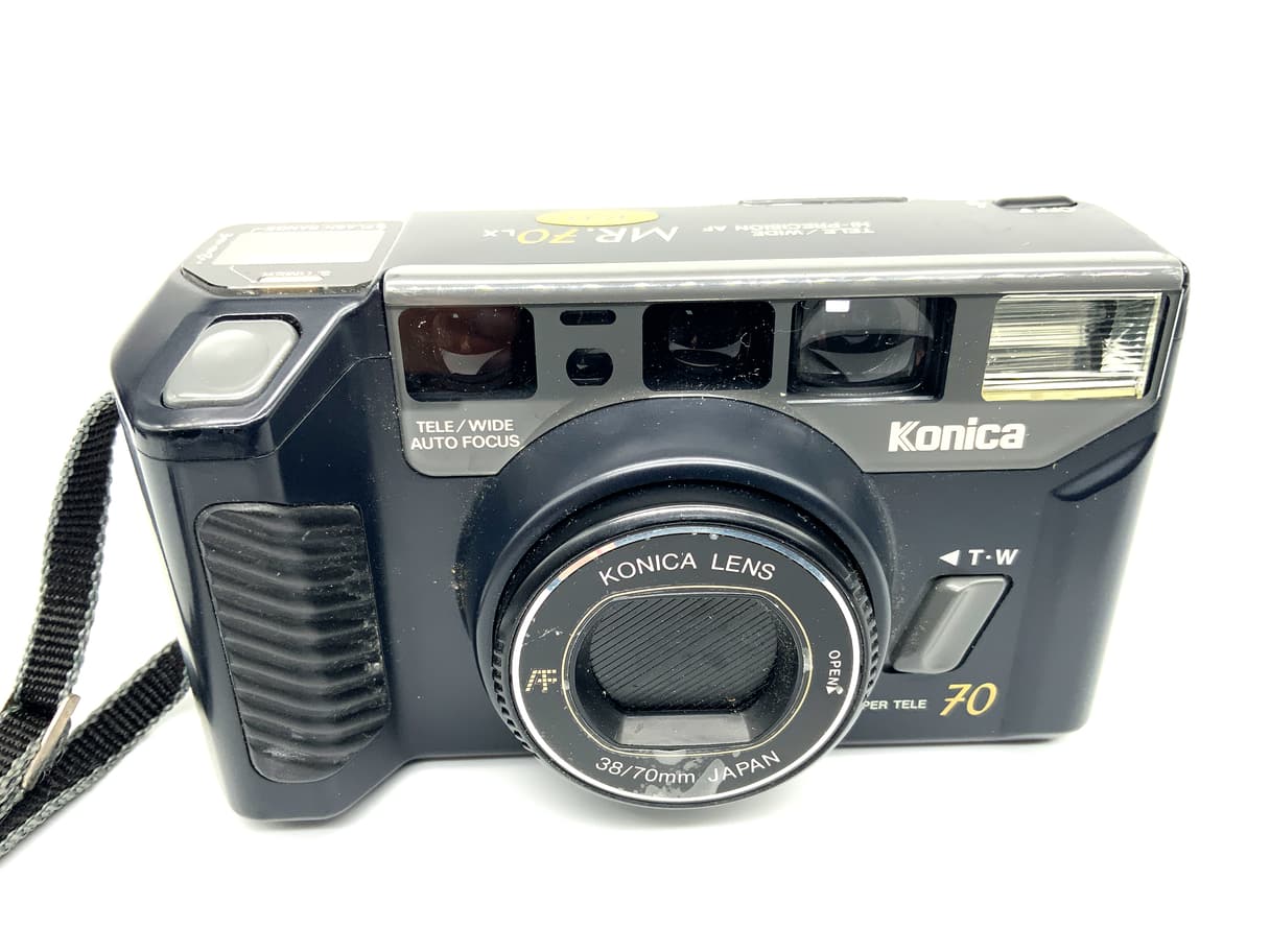 Konica MR.70LX Point&Shoot mit Tele/Wide 38/70mm AF Kompaktkamera Analogkamera