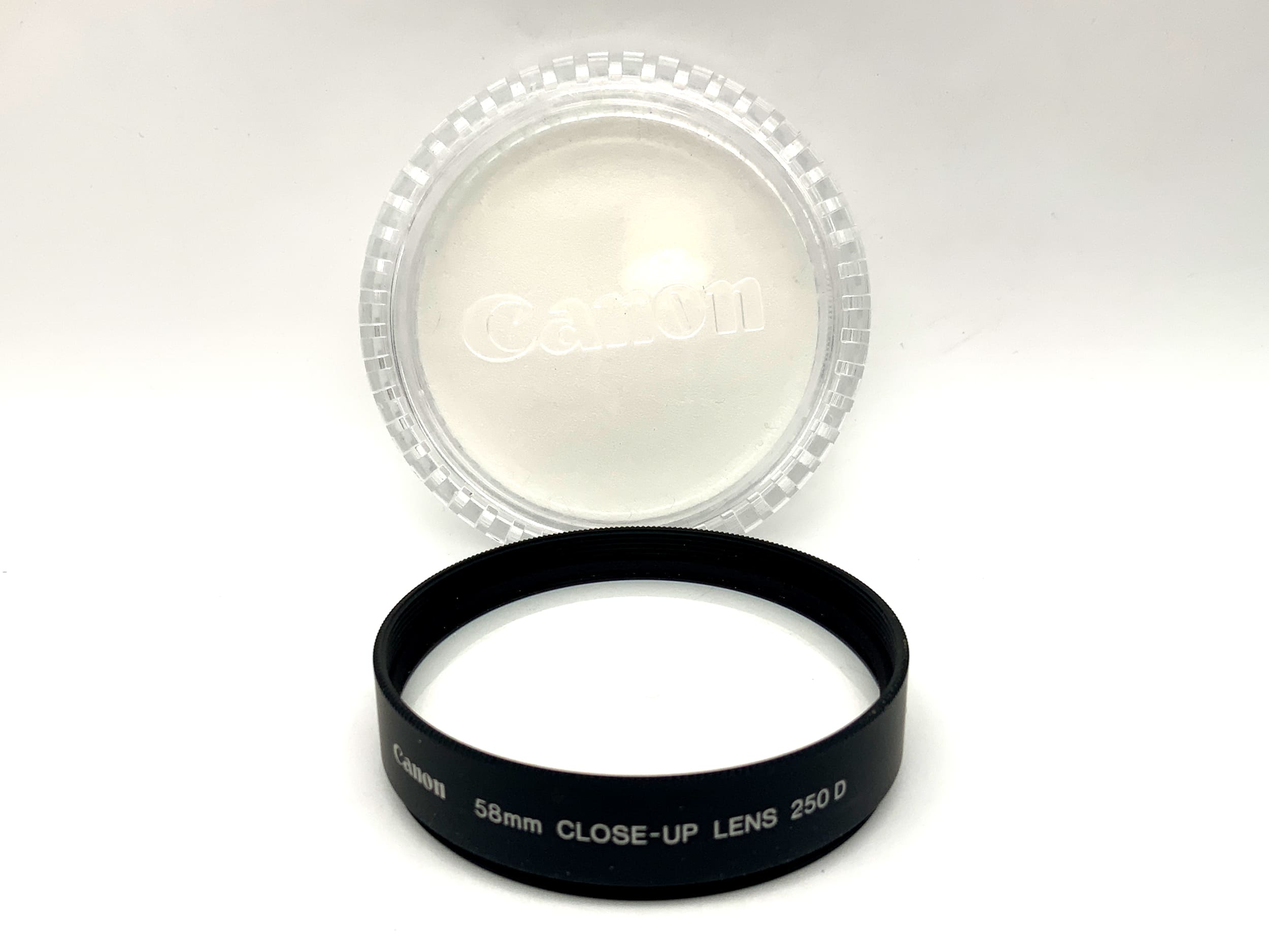 Canon Nahlinse Close-Up Lens 250D imEtui Filter 58mm Kreisförmig Filtergewinde