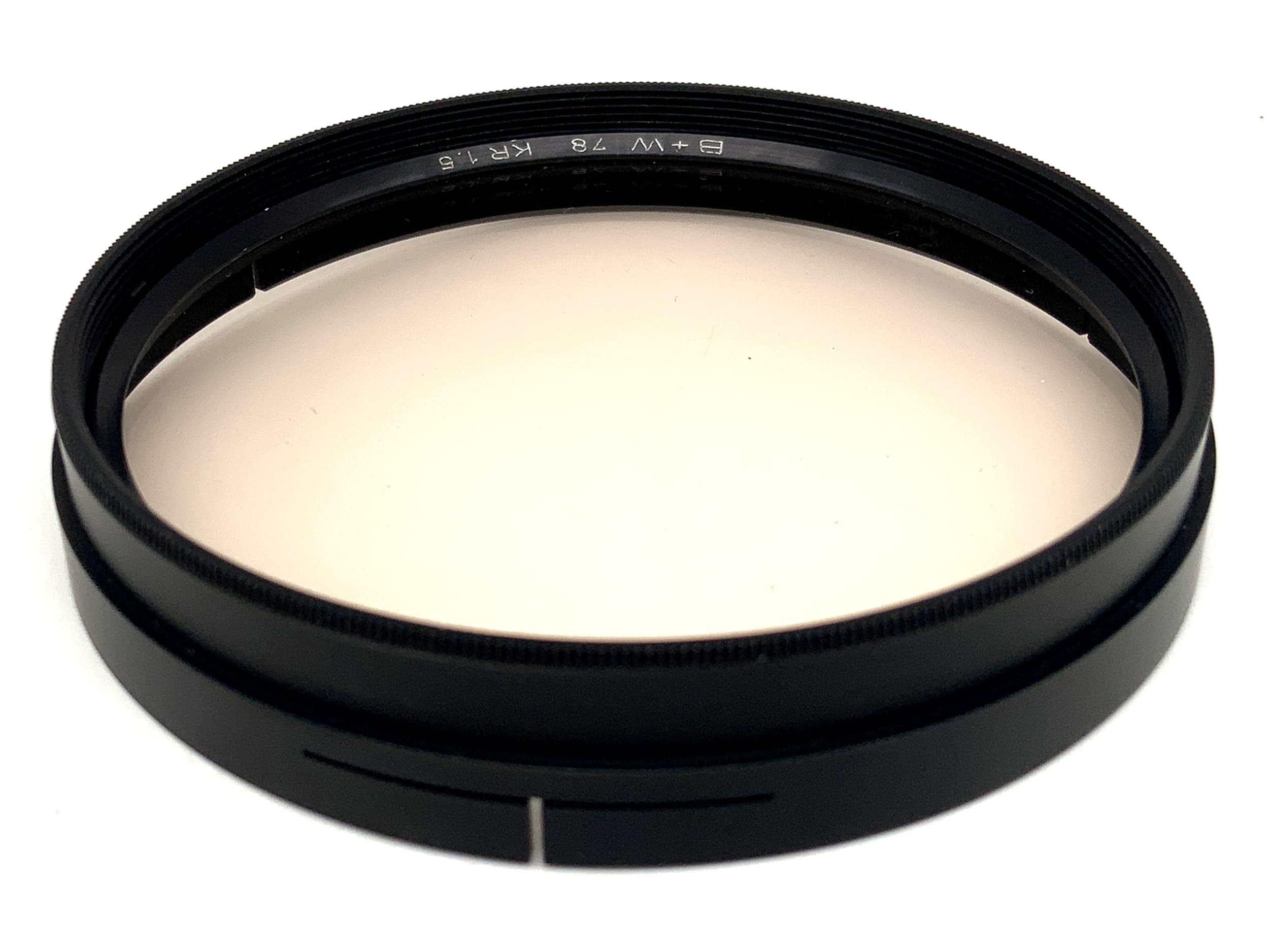 B+W Korrekturfilter KR 1,5 Slip On Steckfilter Filter 78mm Filtergewinde