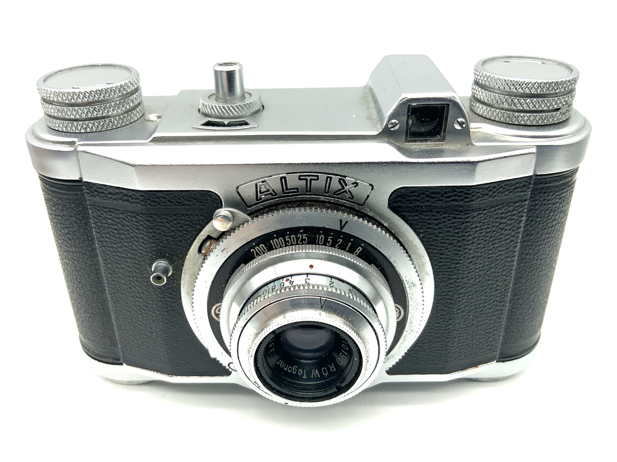 Altix Cludor Sucherkamera mit ROW Tegonar 35mm 1:3.5 Kompaktkamera Analogkamera