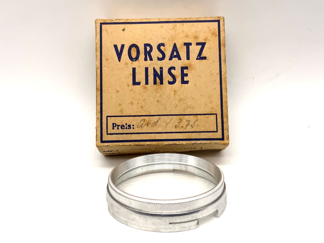 Arnz Jena Nahlinse Vorsatzlinse 220 Portrait I Slip On Steckfilter Filter 37mm