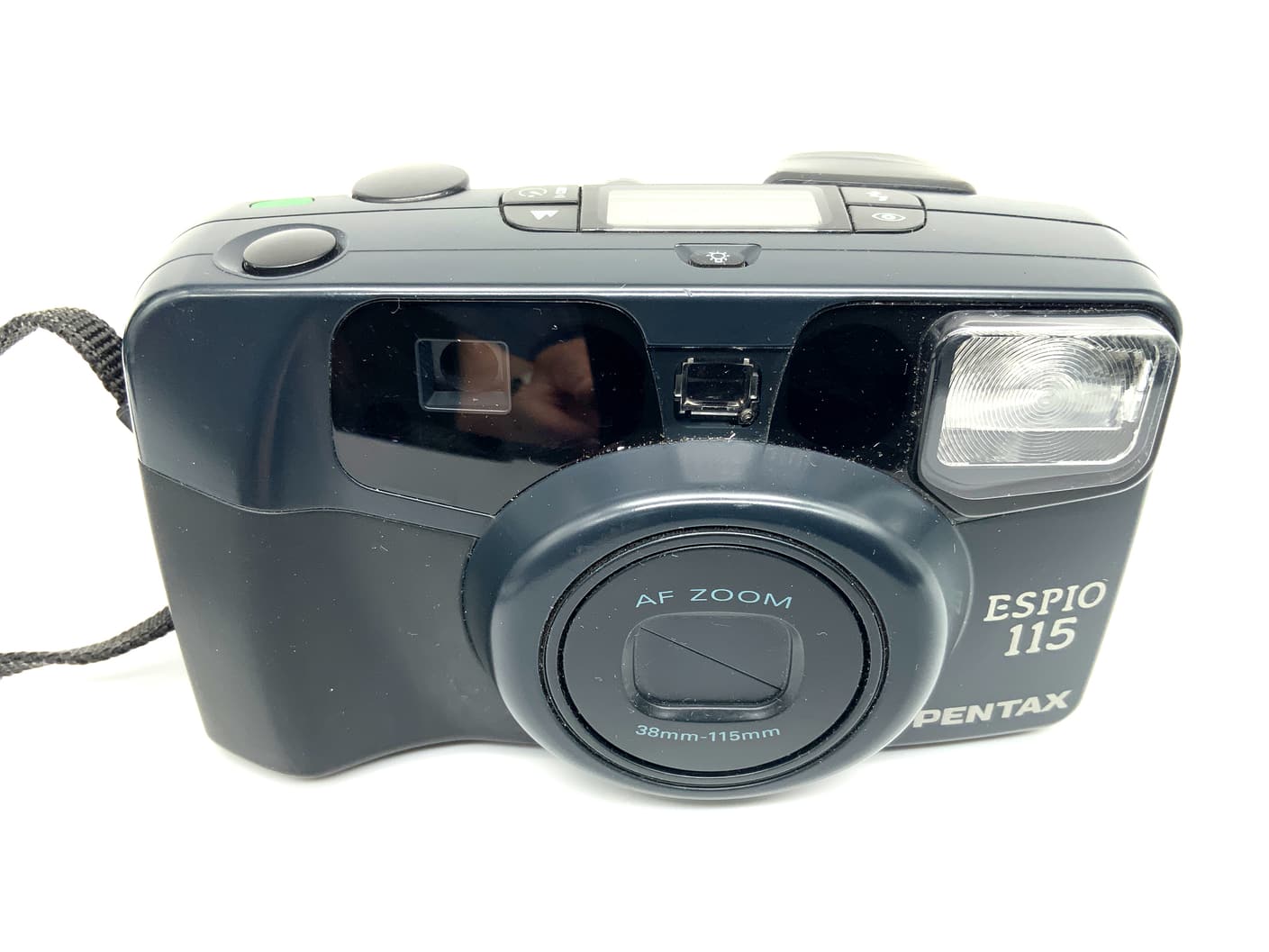 Pentax Espio 115 Point&Shoot mit AF Zoom 38-115mm mit Data Back Analogkamera