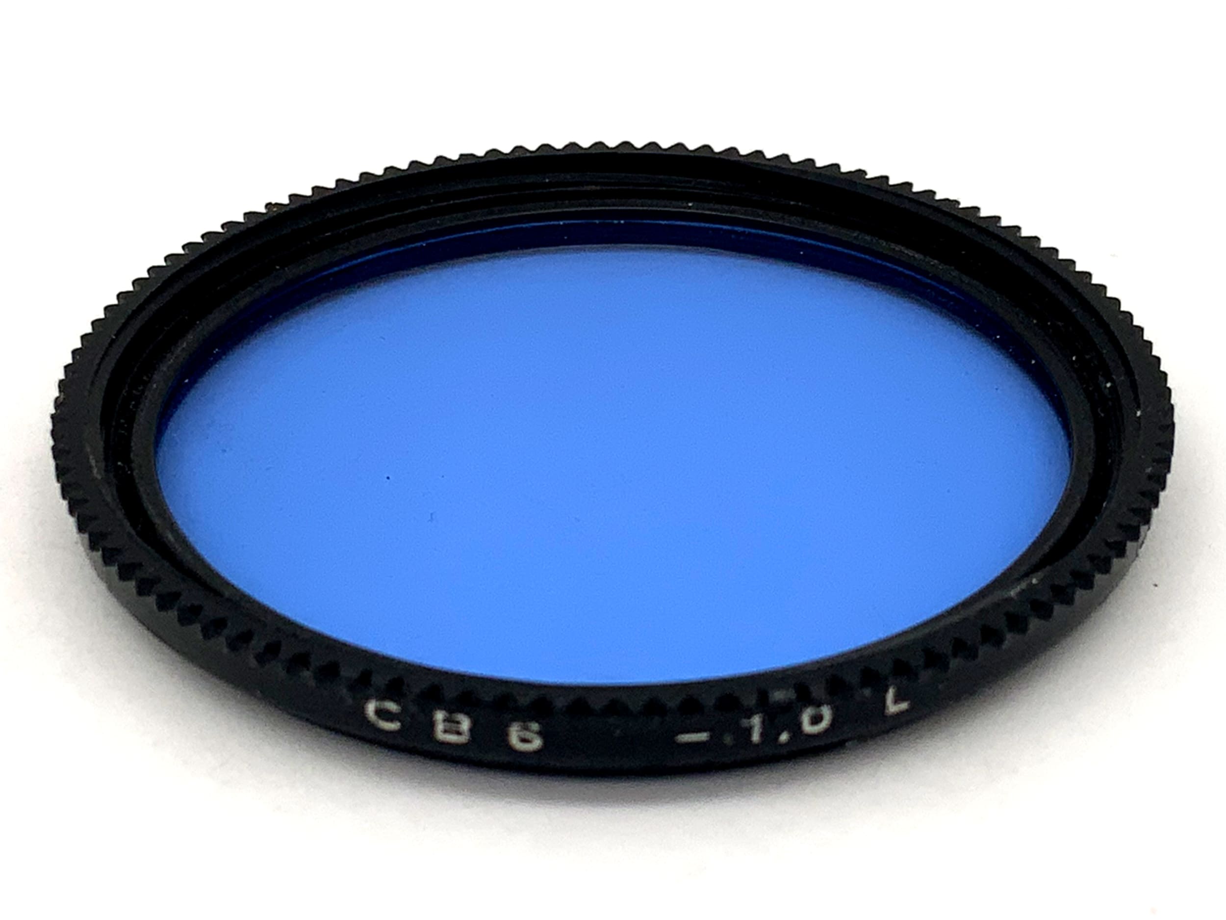 Lifa Farbfilter VI Antireflex CB6 -1,0 L hell blau light blue Filter