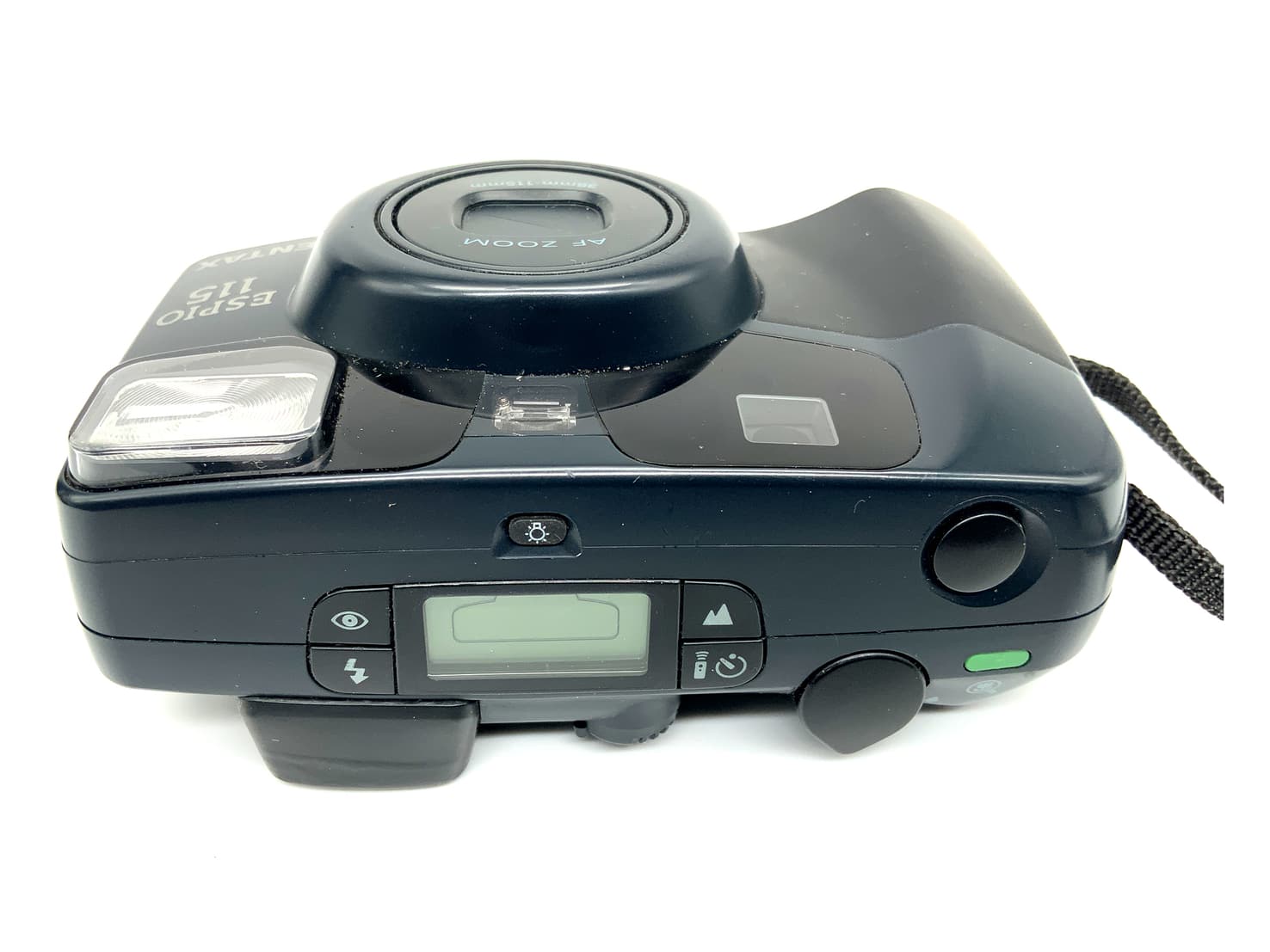 Pentax Espio 115 Point&Shoot mit AF Zoom 38-115mm mit Data Back Analogkamera
