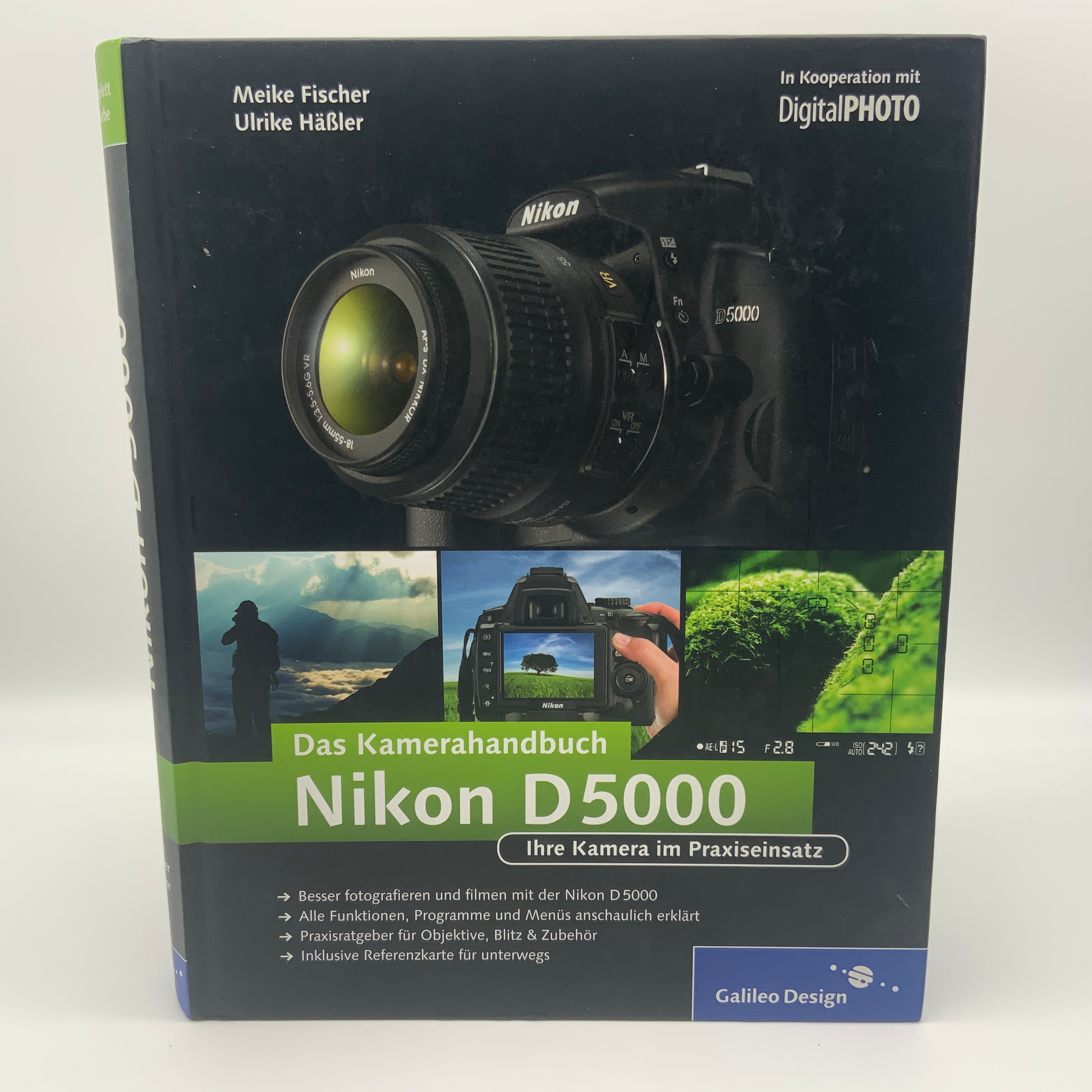 Nikon D5000 Das Kamerahandbuch Galileo Design Meike Fischer Infobuch Deutsch