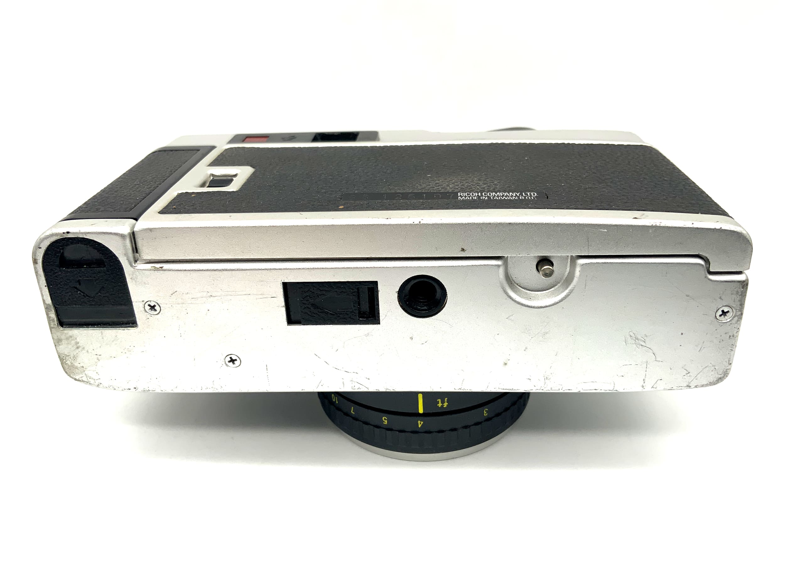 Ricoh 35 EF viewfinder camera with Color Rikenon 40mm 1:2.8 analog camera