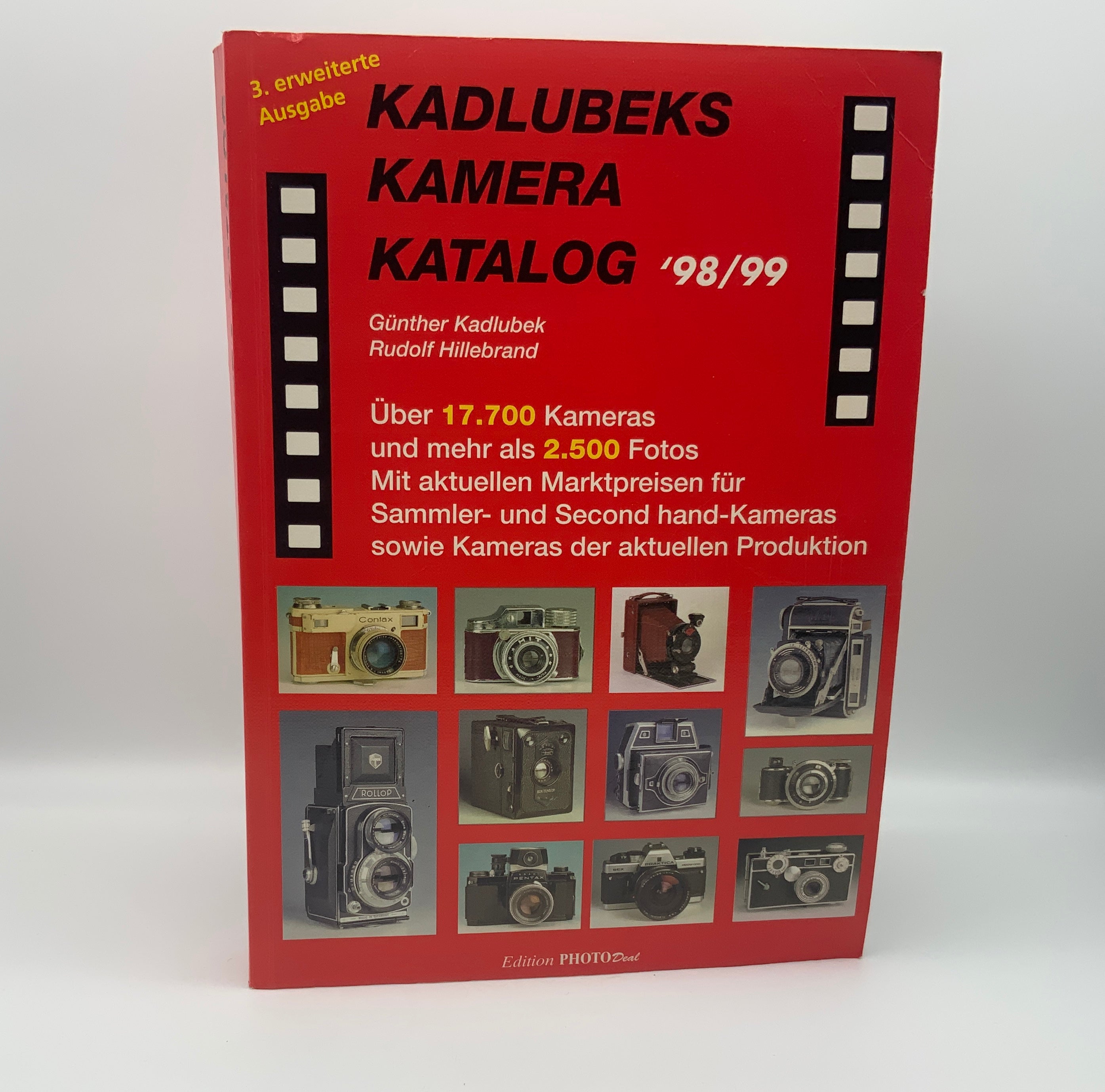 Kadlubeks Kamera Katalog 98/99 Rudolf Hillebrand 3. Ausgabe Katalog Deutsch