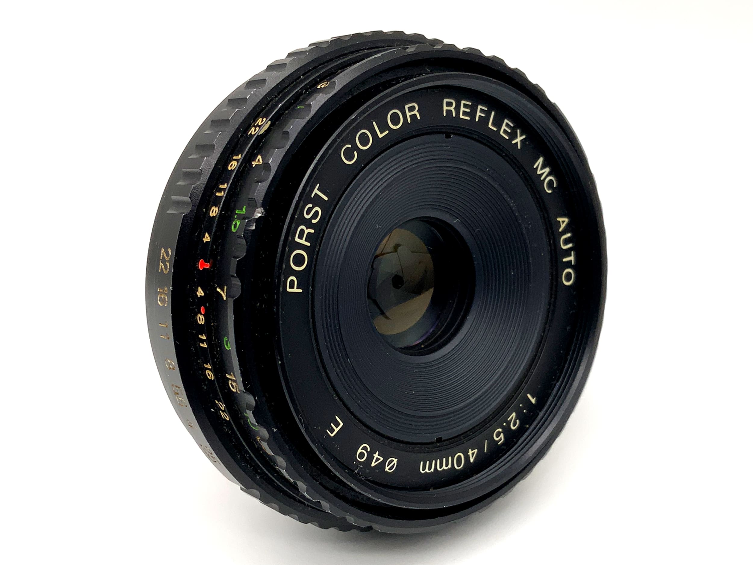 Porst 40mm 1:2.5 Objektiv Color Reflex MC Auto Festbrennweite (Pentax K)