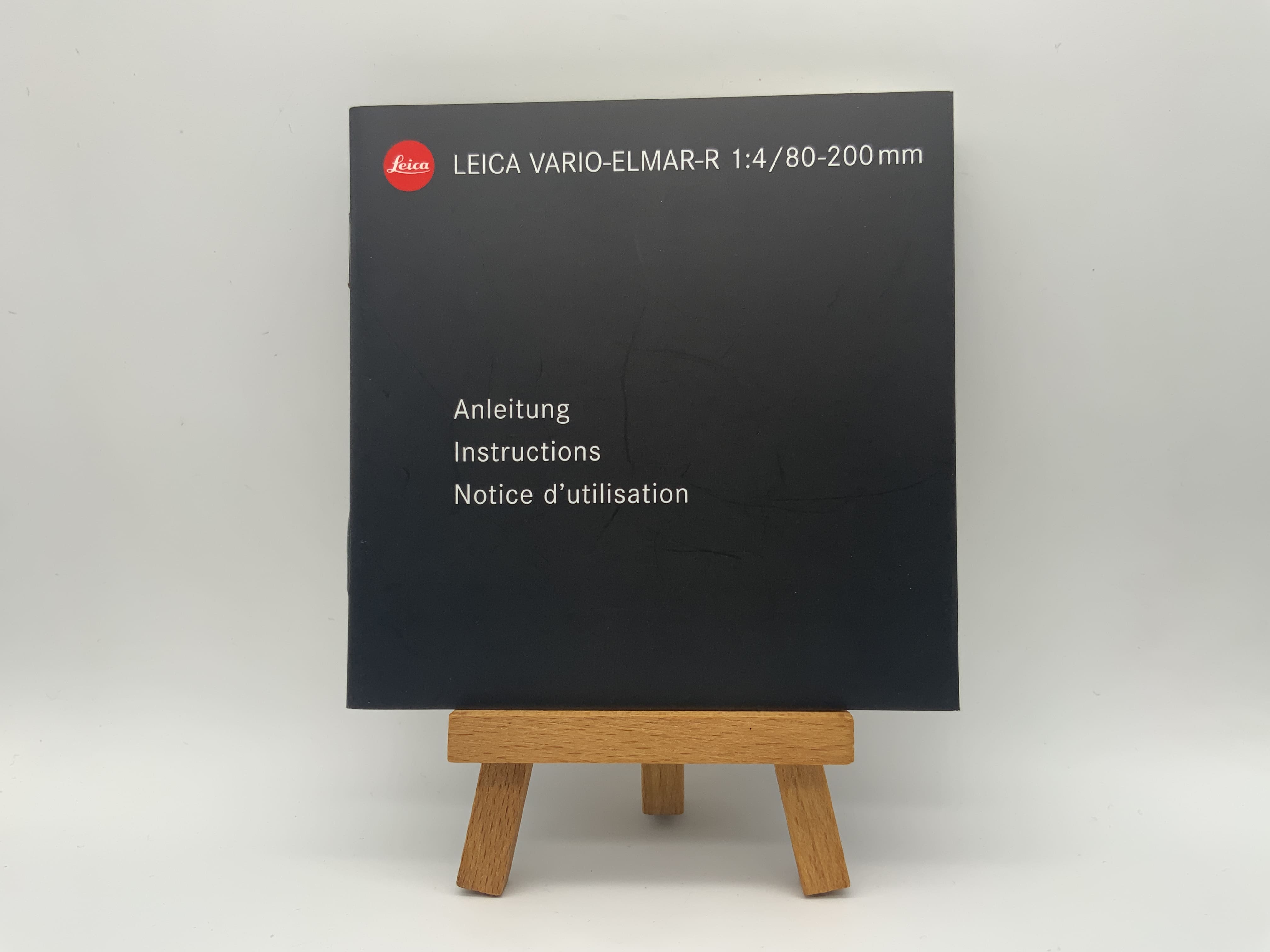 Leica Vario-Elmar-R 1:4/80-200mm Bedienungsanleitung Deutsch