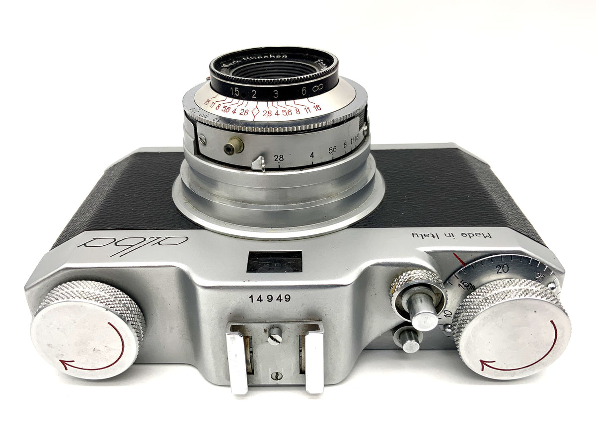 Appareil photo à viseur Alba Gamma Roma avec objectif C Ennagon 45 mm 1:2.8 Pronto (appareil photo analogique)