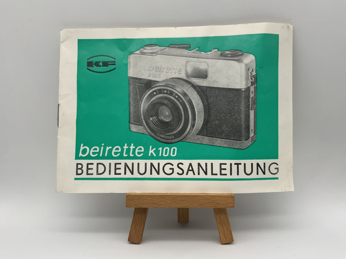 Beier beirette k100 Bedienungsanleitung Deutsch