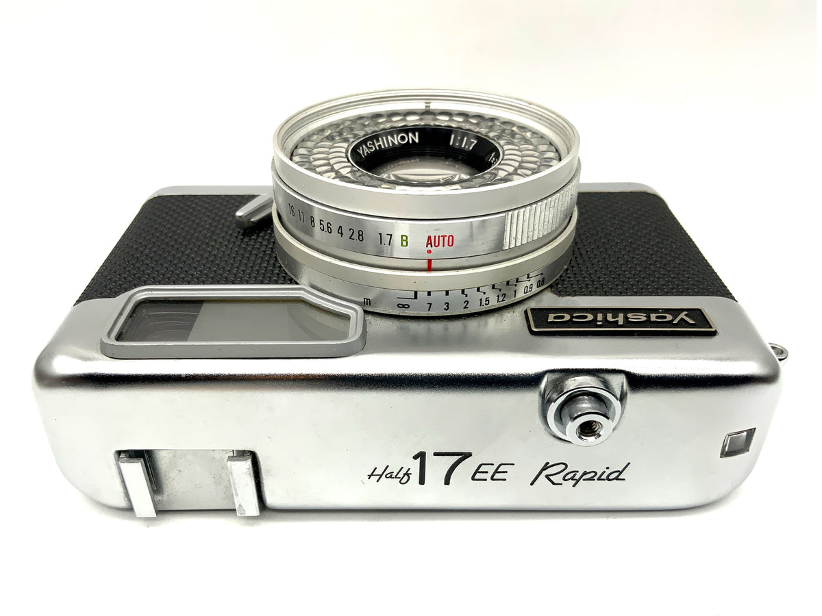 Appareil photo Yashica Half 17 EE à visée rapide avec objectif Yashinon 32 mm 1:1,7 demi-format