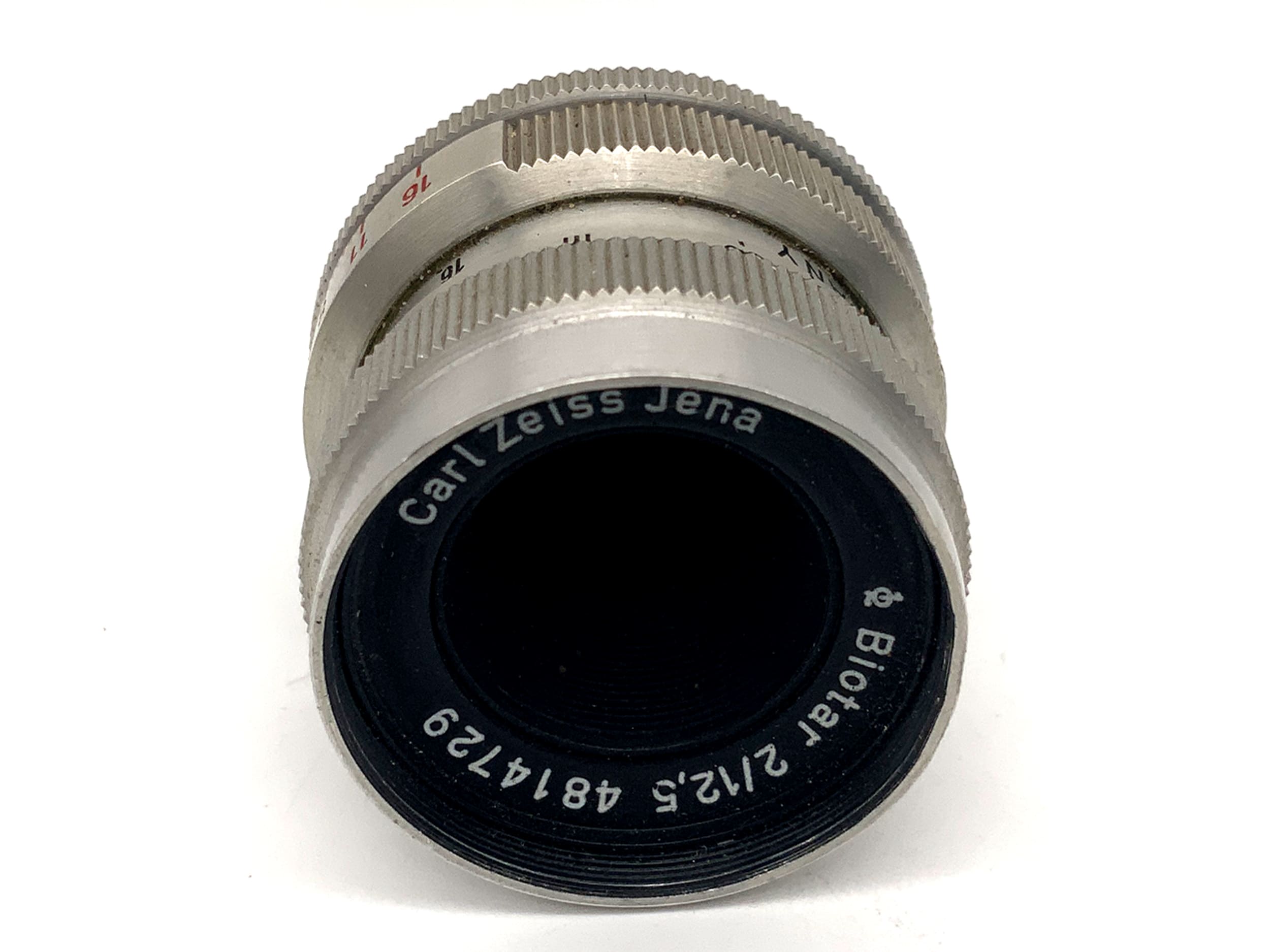 Carl Zeiss Jena 12,5mm 1:2 Objektiv Biotar Festbrennweite (Pentaka 8)