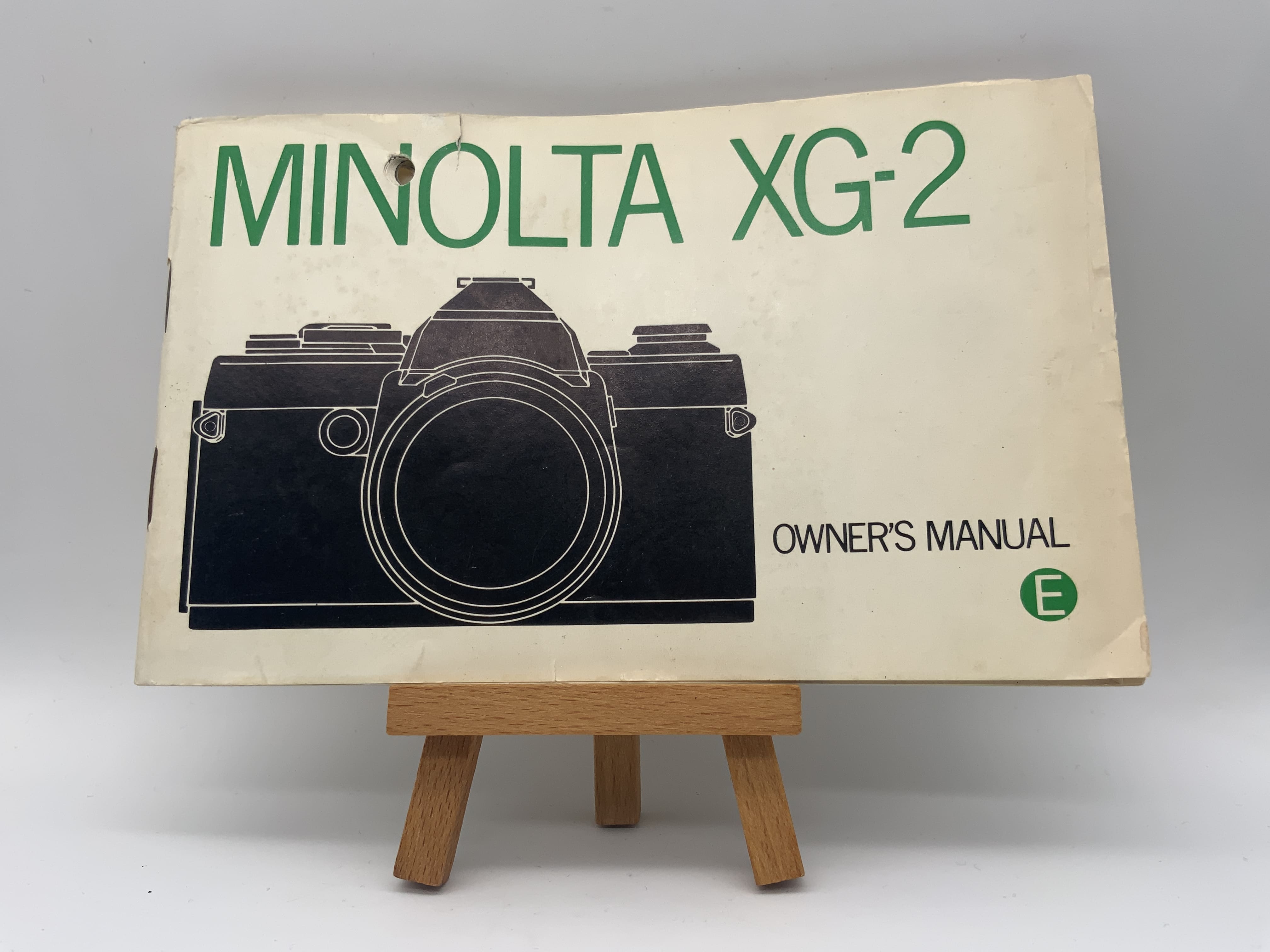 Minolta XG-2 Owners Manual Bedienungsanleitung Deutsch