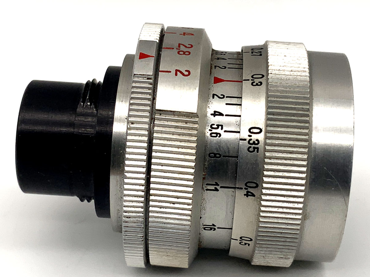 Objectif Carl Zeiss Jena 12,5 mm 1:2 à focale fixe Biotar (Pentaka 8)
