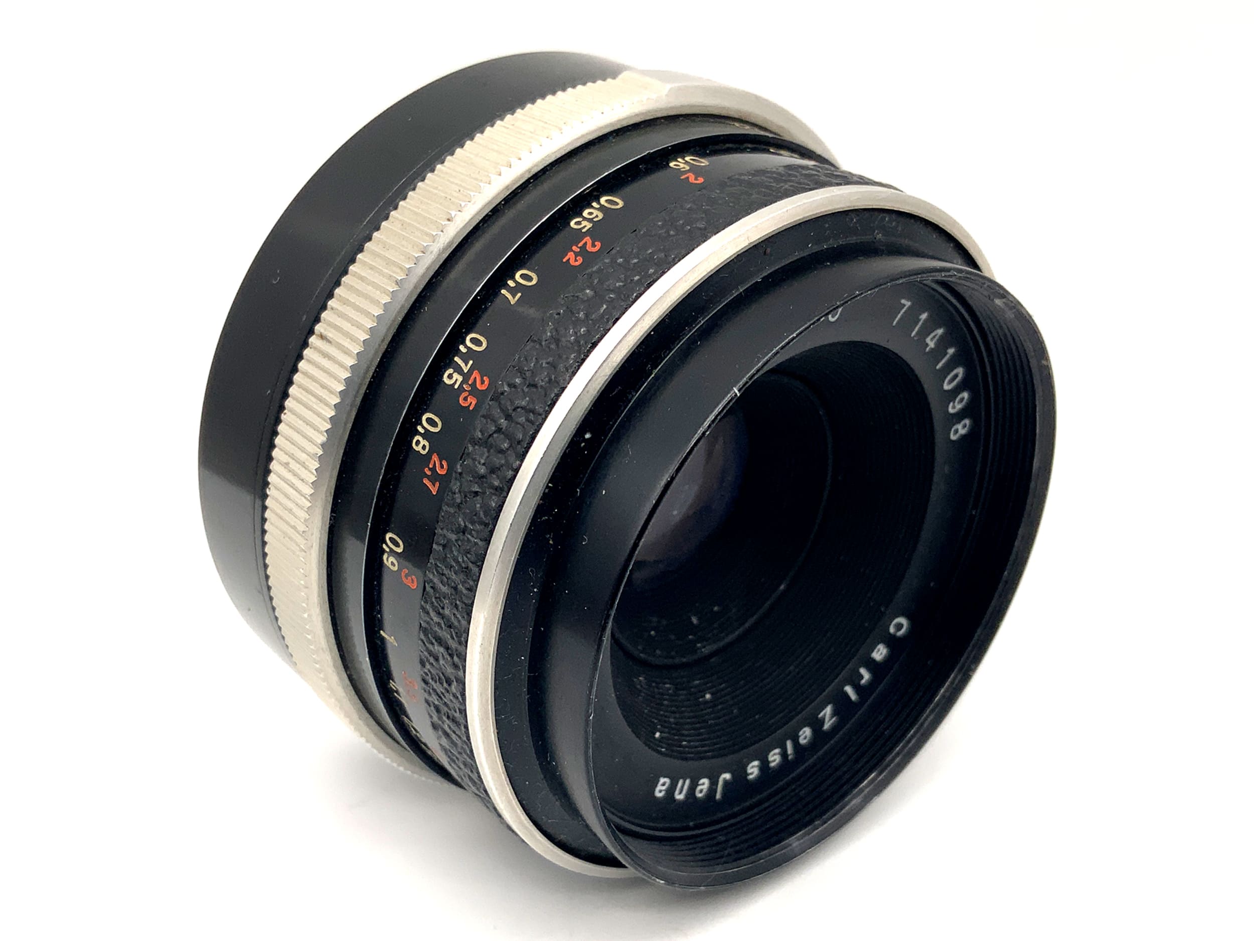 Carl Zeiss Jena 50mm 1:2.8 Objektiv Q1 Tessar Festbrennweite (M42)